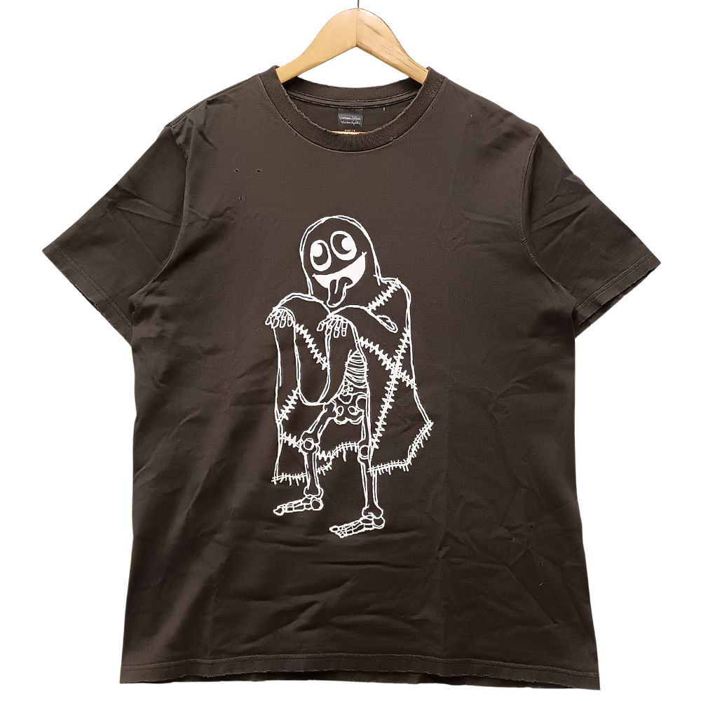 ナンバーナイン NOIR期 クローバー カラス Tシャツ【サイズ3