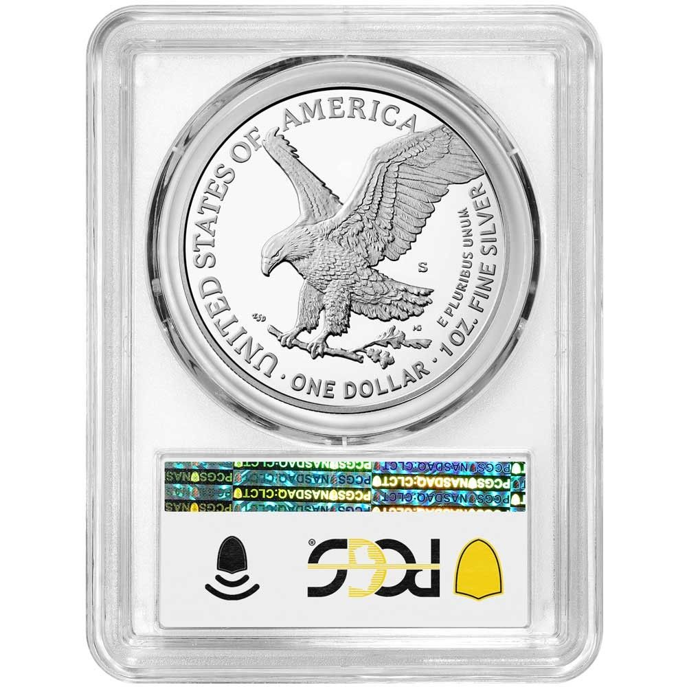 2022-S プルーフ 1ドル アメリカン シルバー イーグル PCGS PR70DCAM