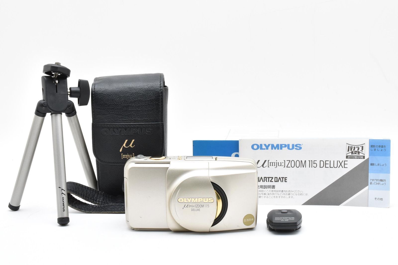 □ 美品 □ オリンパス OLYMPUS μ [mju:] ZOOM 115 DELUXE 《動作確認