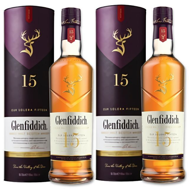 正規品] グレンフィディック 15年 700ml 2本セット シングルモルト