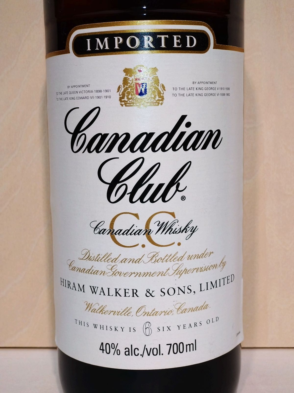 未開封】Canadian Club 1967年ボトル 古酒 2026年最新】カナディアン