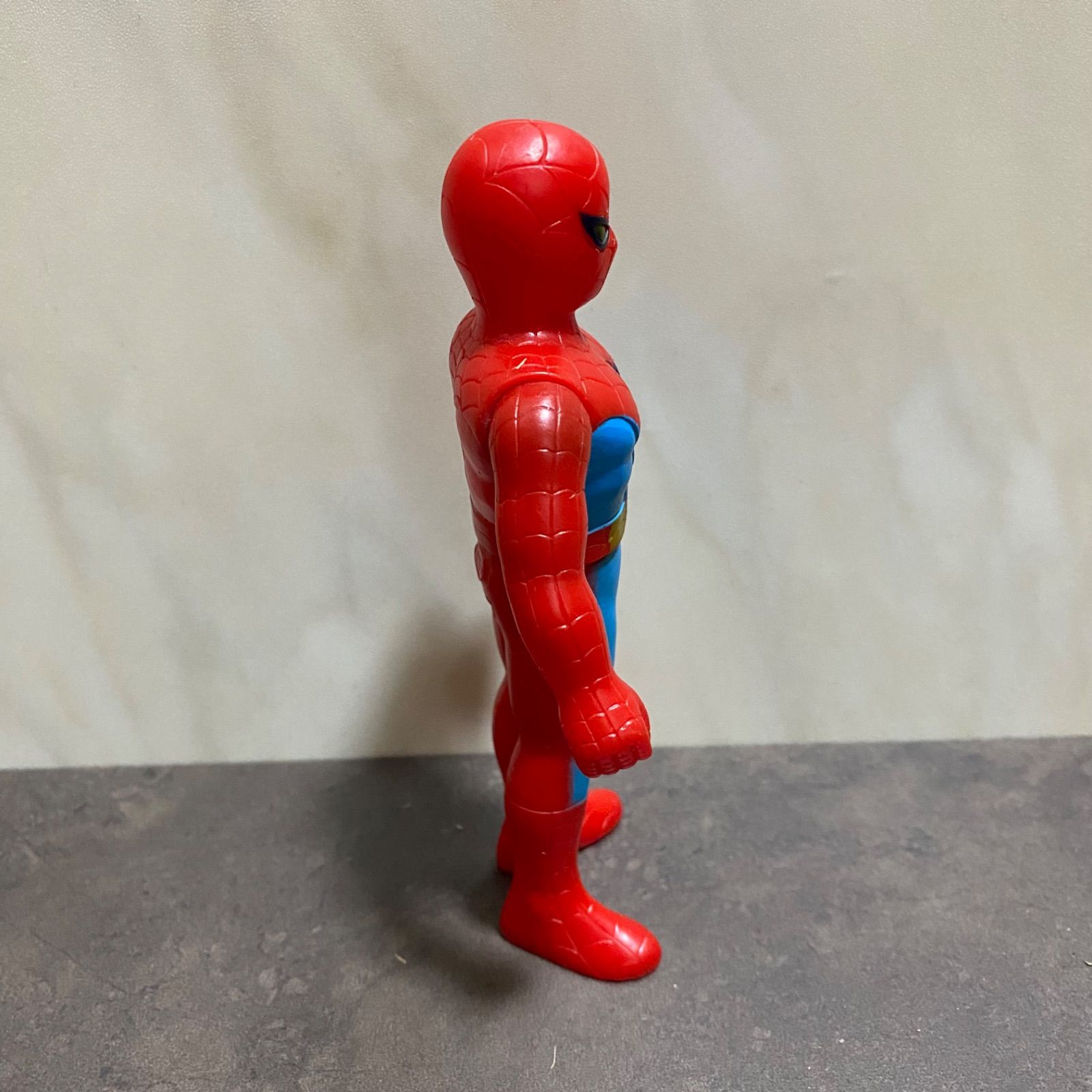 スパイダーマン 東映 1978年製 ソフビ ポピー 昭和レトロ