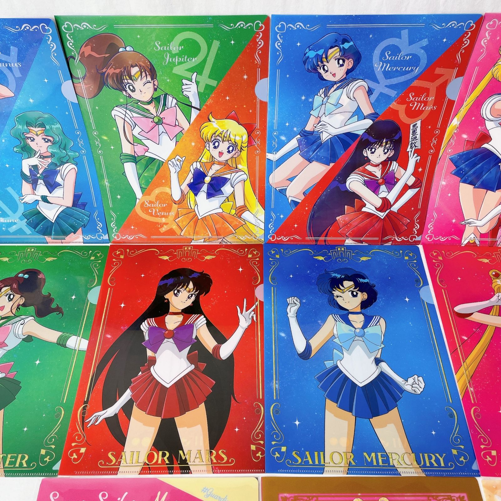 セーラームーン ユニバ ファイル＆ポスカ セミコンプ 5種 USJ 【公式通販】