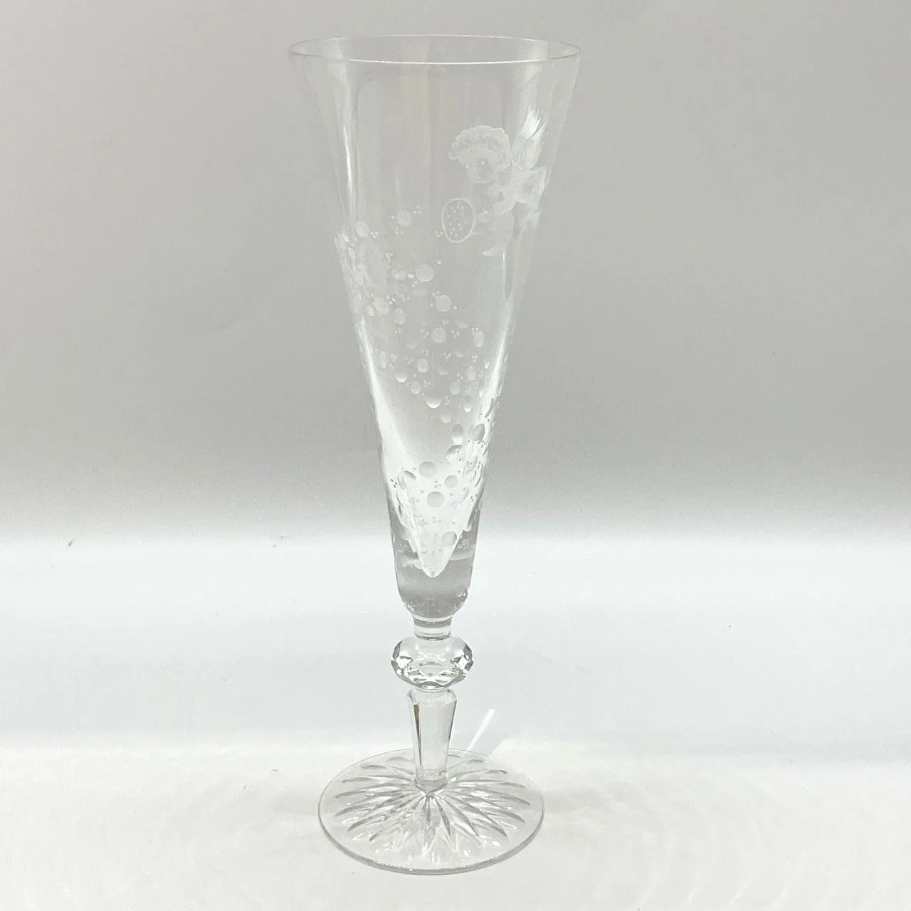 マイセン クリスタル シャンパングラス 高さ22.2㎝ 東Y7-1128☆1F 2026