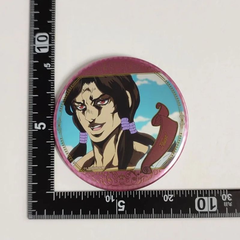 ジョジョの奇妙な冒険 アニメ10周年記念展 場面写缶バッジ 缶バッチ