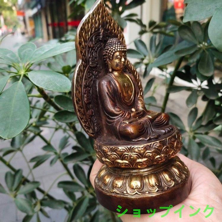 仏教美術 仏像 釈迦仏像 小仏像 銅製 銅器 仏教美術 銅像 仏像 釈迦牟