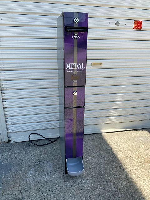 EMS-7 両替機 100円用ホッパー 領収書OK 両替機 1000円→