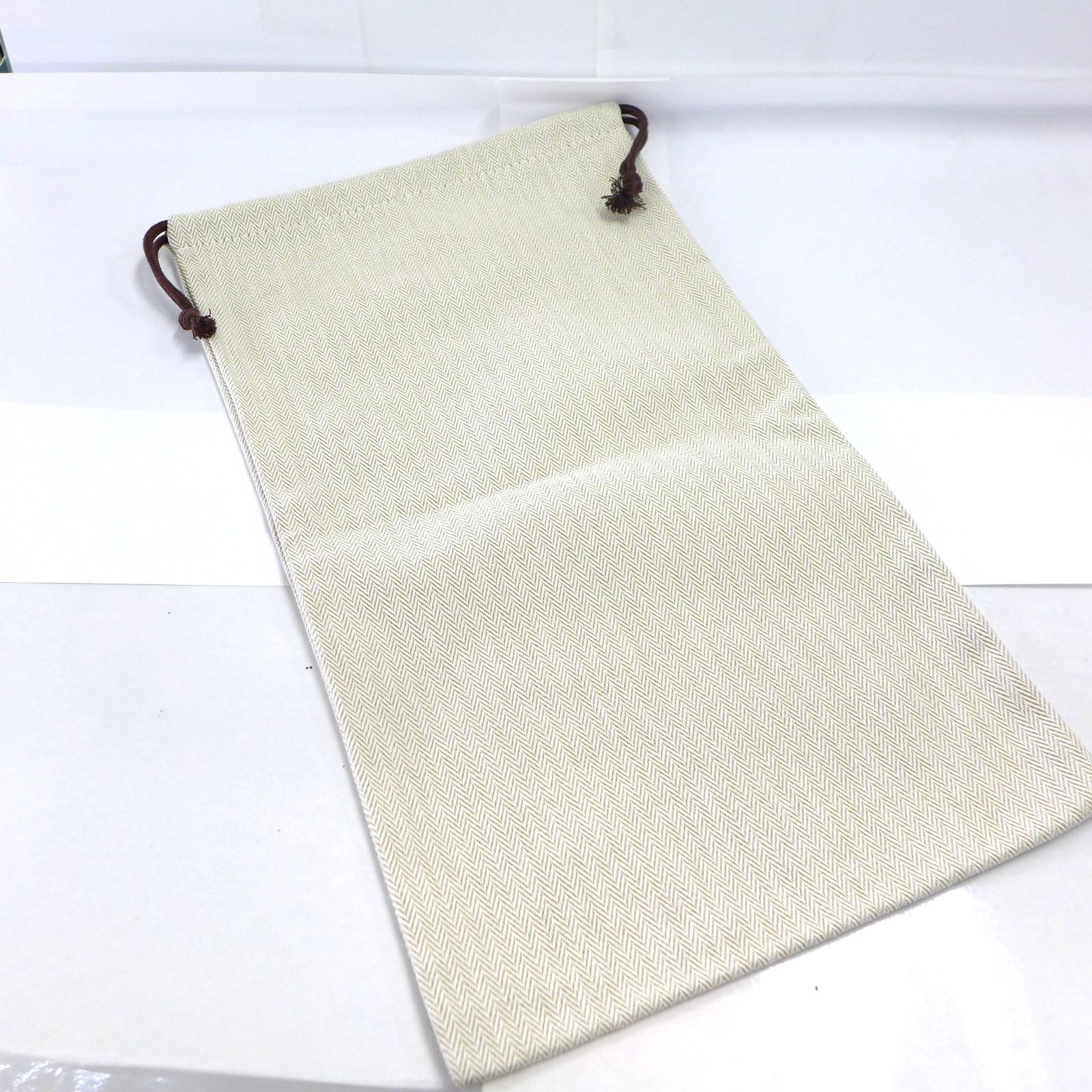 HERMES エルメス 純正 ショップ保存袋 まとめ売り 巾着 ベージュ 11枚