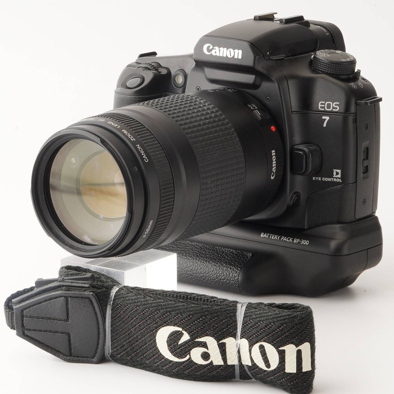 Canon EOS 7 一眼レフカメラ BP-300バッテリーグリップ付き キヤノン