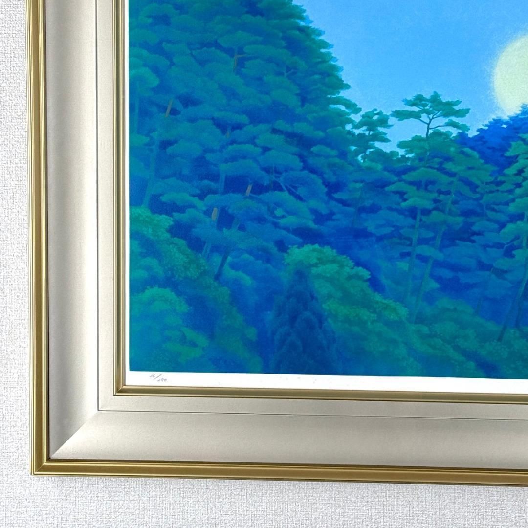 80年代 銀座 古径◇洋画家 十時孝好『うさぎ 3枚』和紙リトグラフ直筆