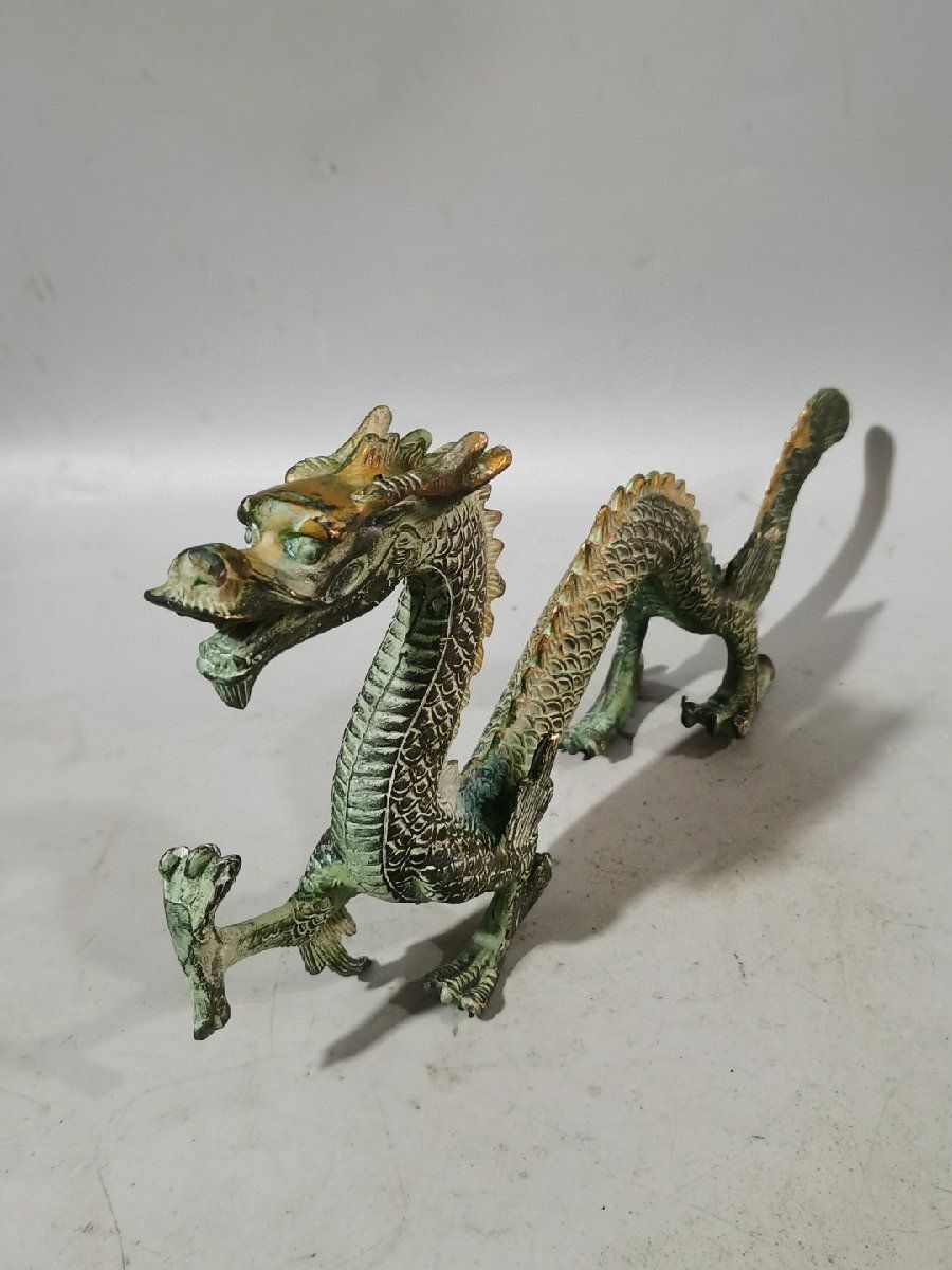 神話 青龍 銅製品 販売 装飾品 工芸品 美術品 置物 神話 青龍 銅製品