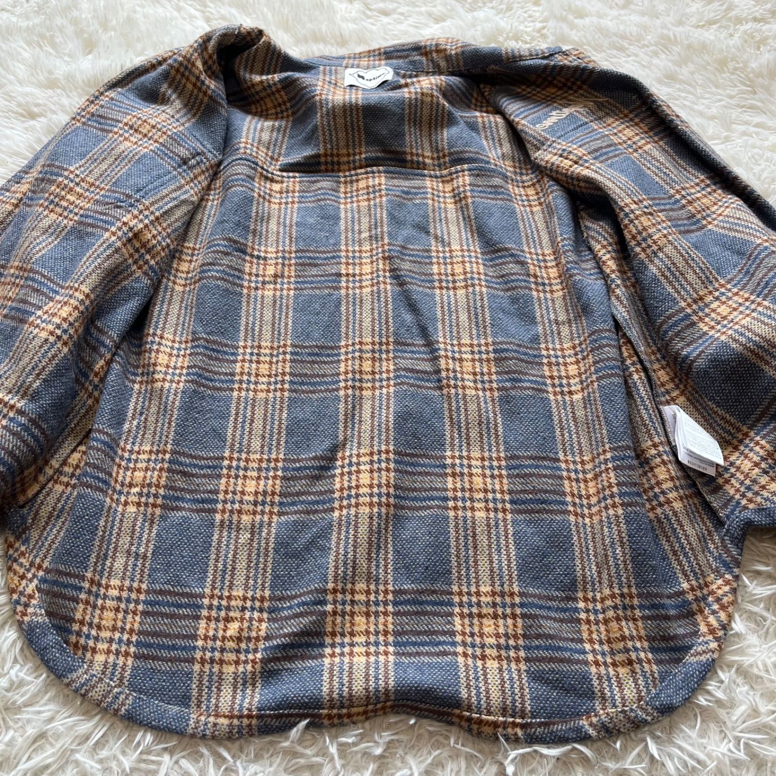 チェックシャツ アウター 西島隆弘 にっしー naptime 購入 Naptime