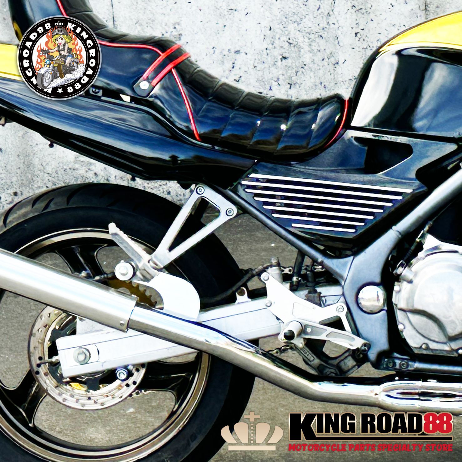 バリオス ZR250A 外装 サイドカバー テール タンク サビ無し バリオス