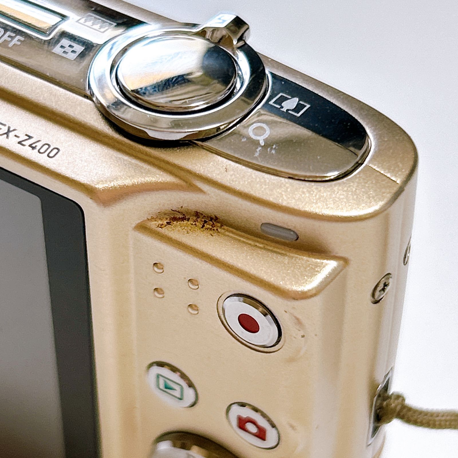 CASIO EXILIM EX-Z400 ゴールド② 【公式通販】