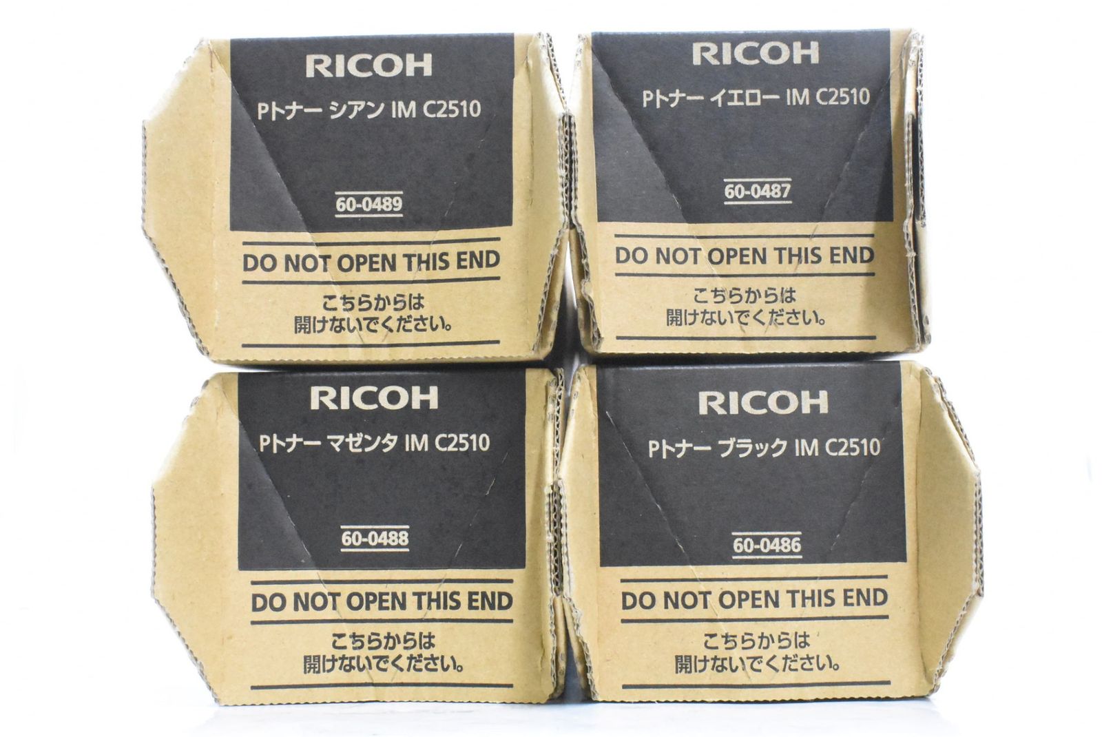 未使用 リコー 純正 MP 未使用 リコー 純正 トナー C6003 4色(シアン