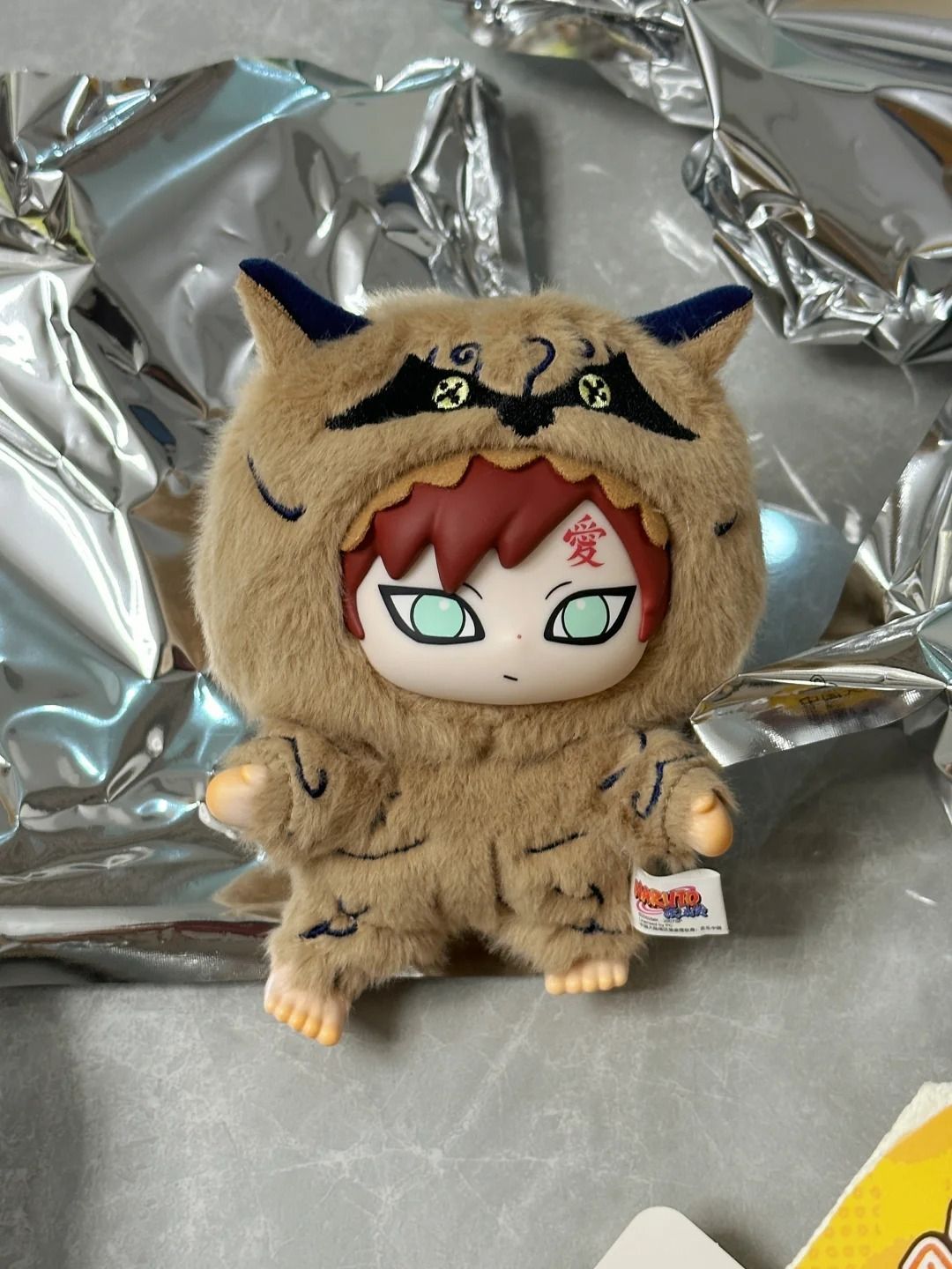 ナルト疾風伝 NARUTO 中国限定 上海 我愛羅 ぬいぐるみ 人形 fit=scale