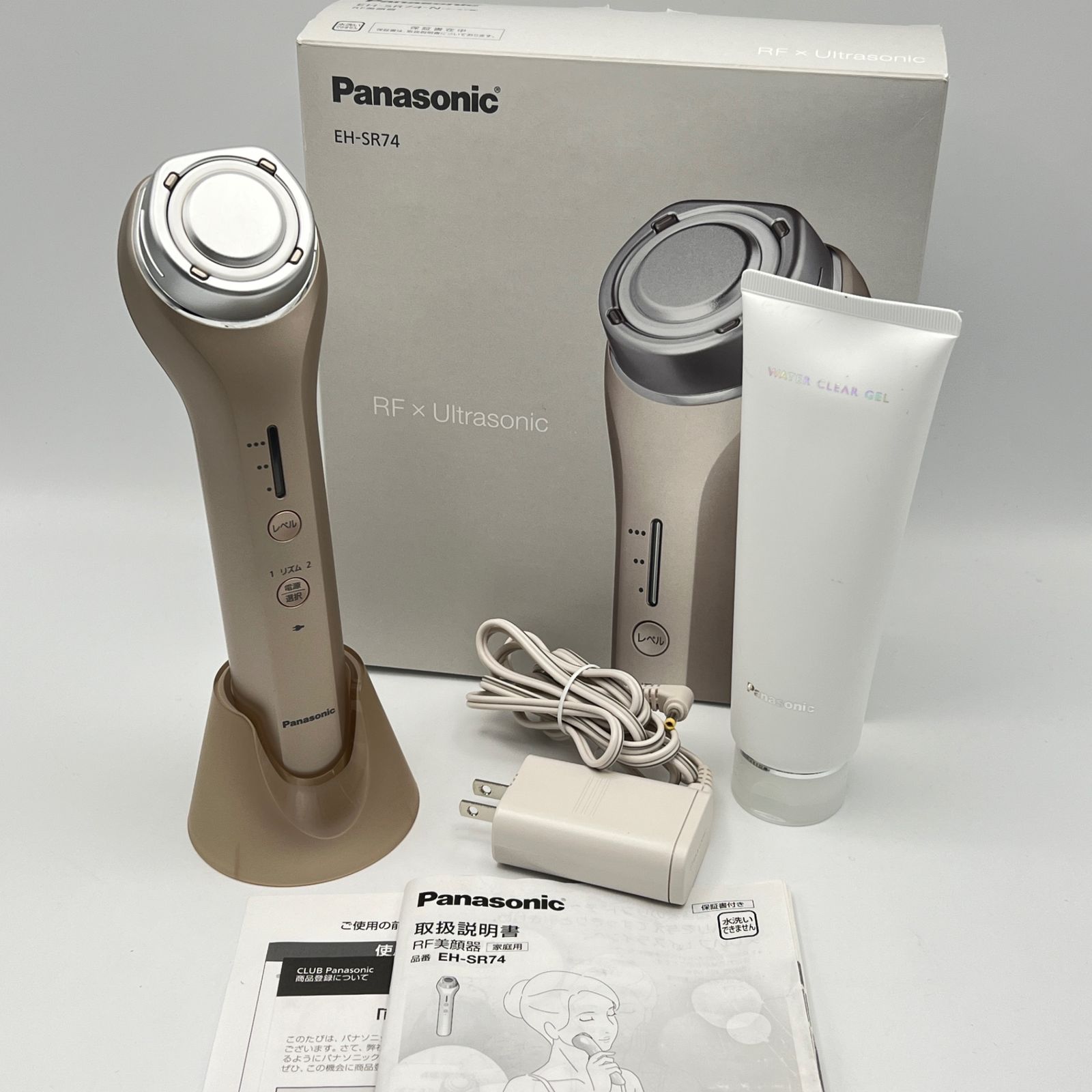 美品】パナソニック EH-SR74-N ゴールド調 RF美顔器 Panasonic 本体