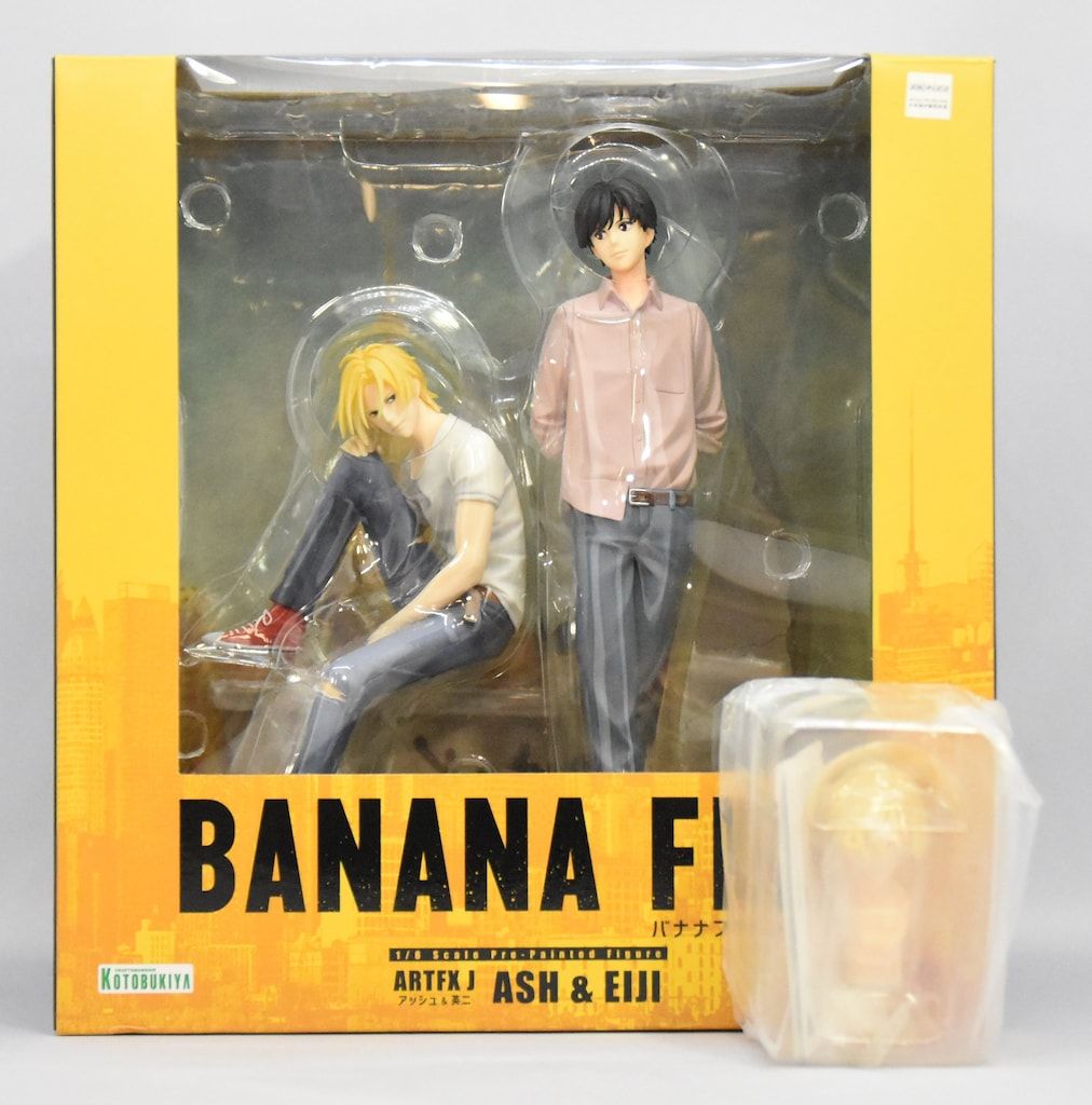BANANA FISH アッシュ&英二 フィギュア 夜明けの寝顔パーツ付き BANANA