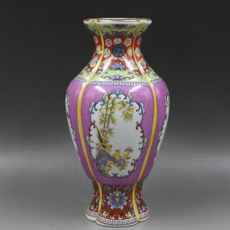 大清雍正天藍釉玉壺春瓶 景徳鎮 陶磁器 装飾品 工芸