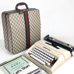 超貴重】GUCCI/Olivetti/タイプライター GUCCI × Olivetti タイプ