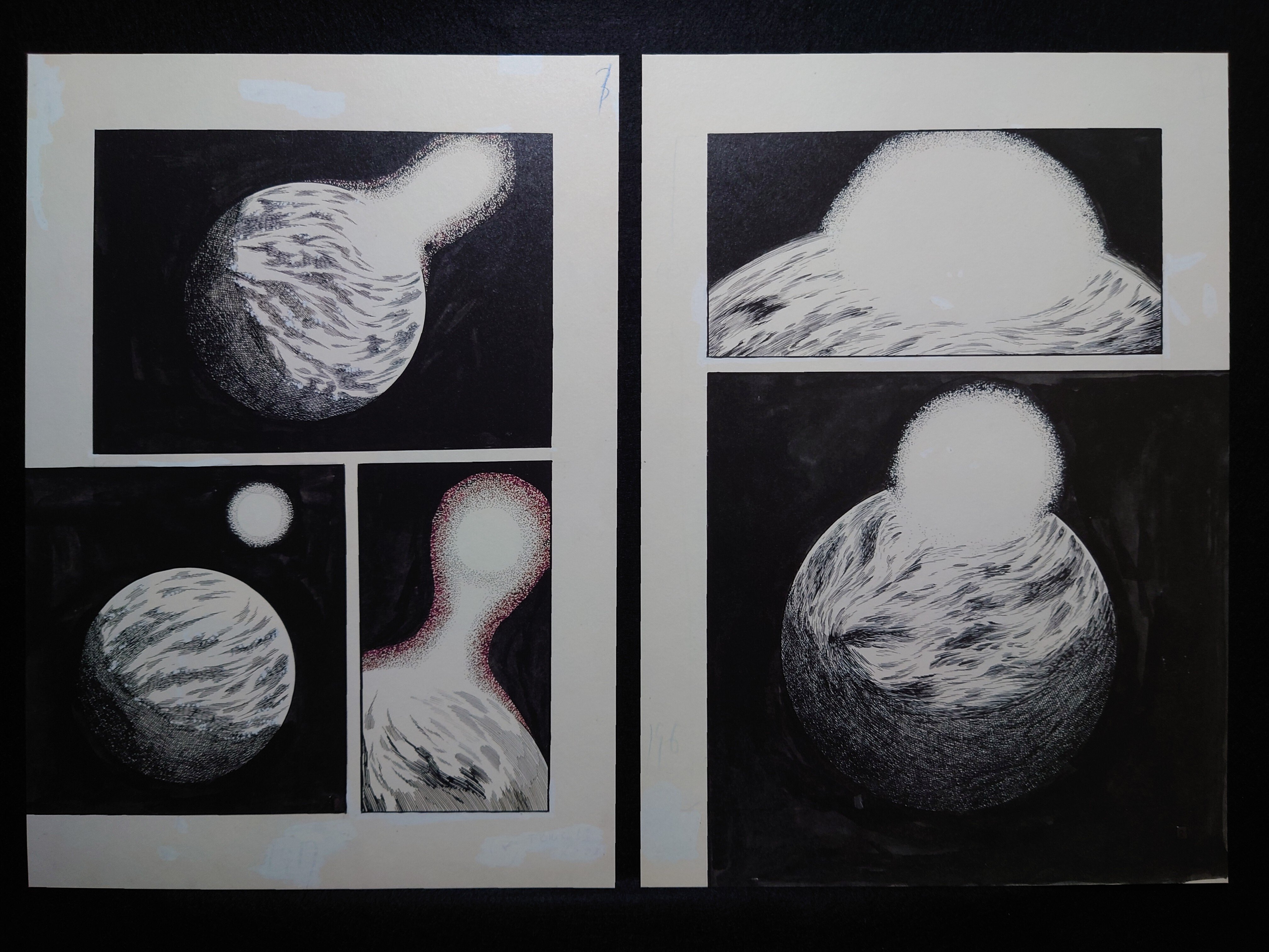 永井豪「デビルマン」最終話 複製原稿セット｜九番街（くばんがい）