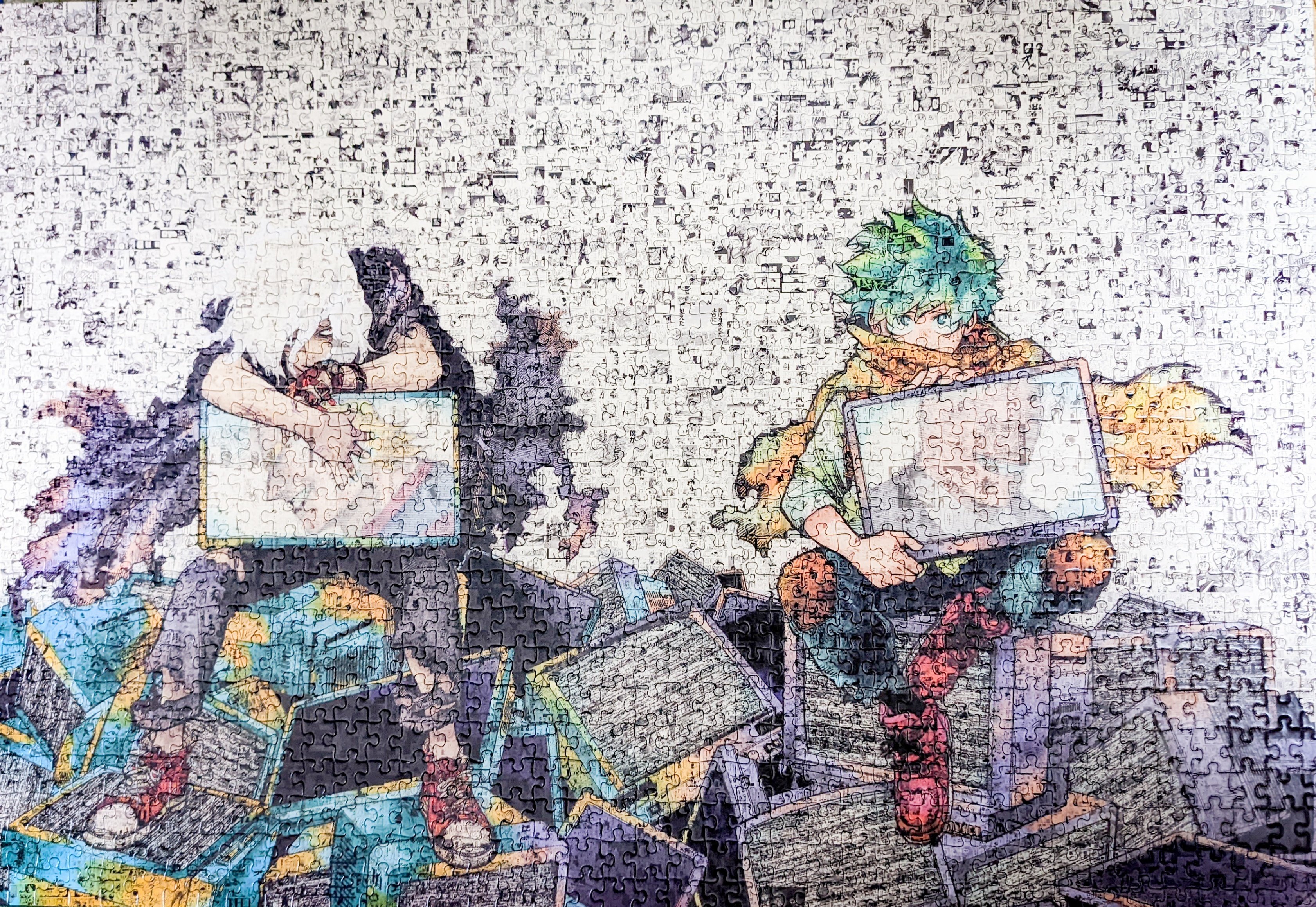 ヒロアカ 原画展 モザイクアートパズル 1000ピース 僕のヒーロー