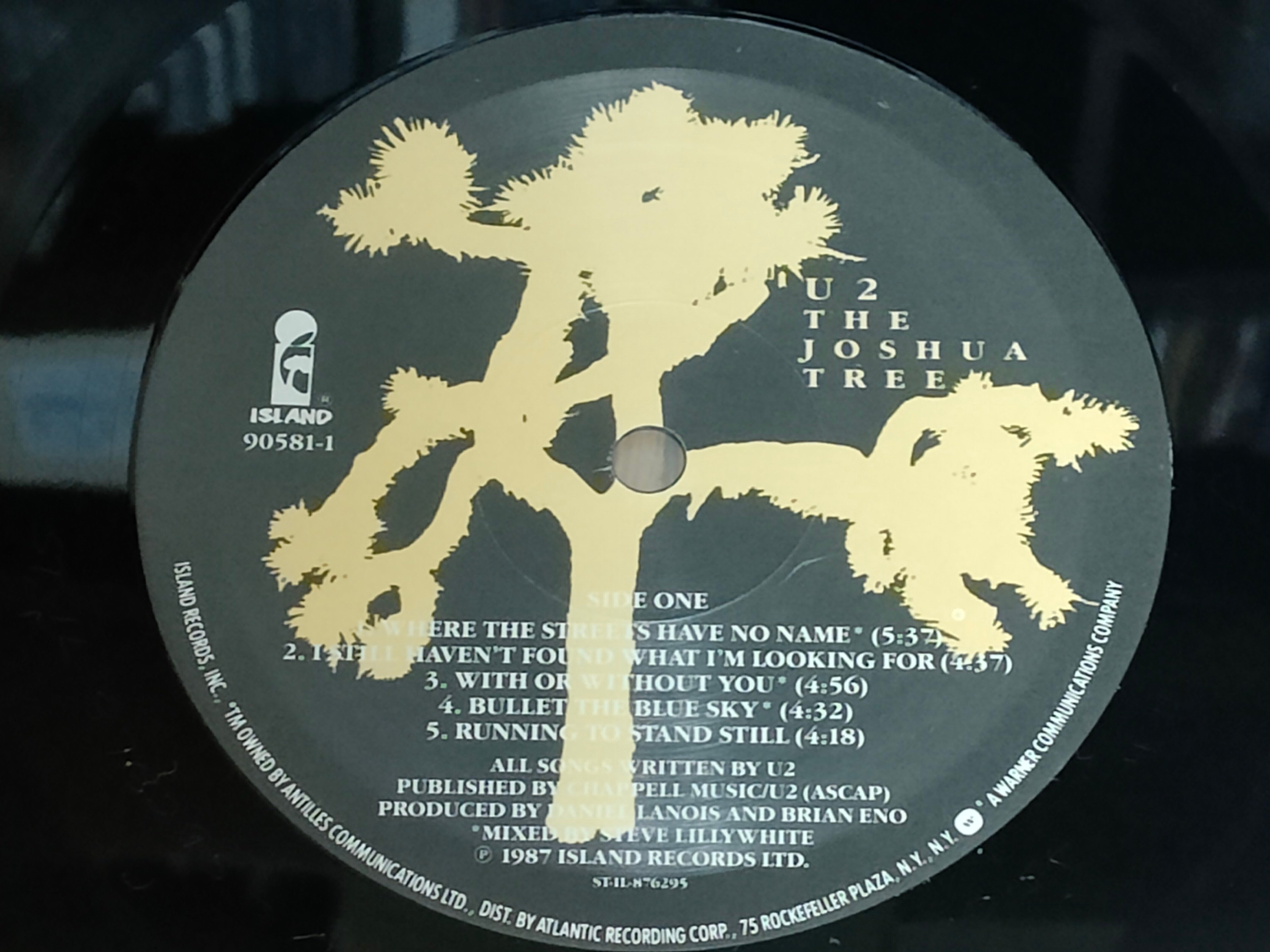 U2 - サイン入りチケット ( ジ・エッジ - ギター ) ヨシュア・トゥリー