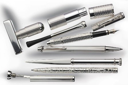 Otto Hutt Design04 万年筆 スターリングシルバー F 18ct Otto Hutt