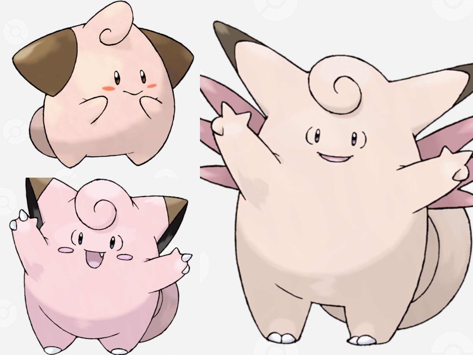 ポケモン ピィ 、ピッピ、プリン、プクリン プクリン｜ポケモンずかん