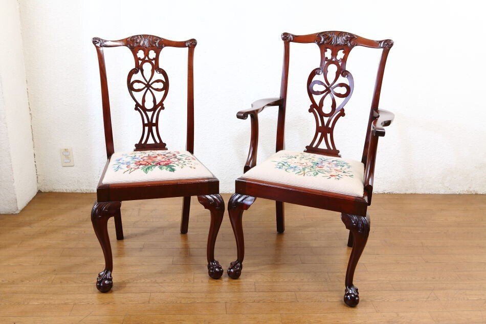 chinoiserie シノワズリ 中国家具 チェア1脚 楡材 Mandarin