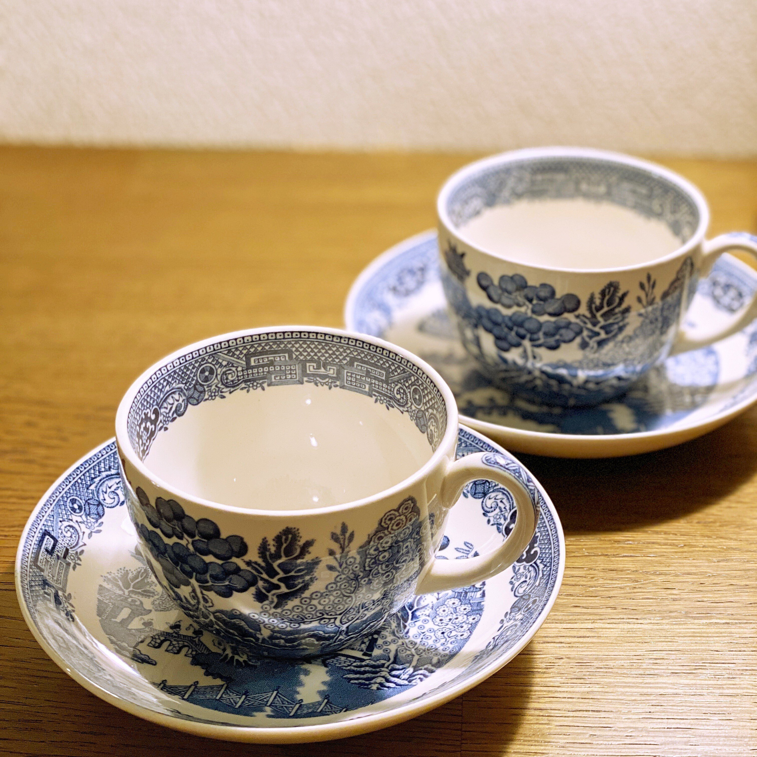 ブルーウィローのカップ＆ソーサー｜PEARLの日記