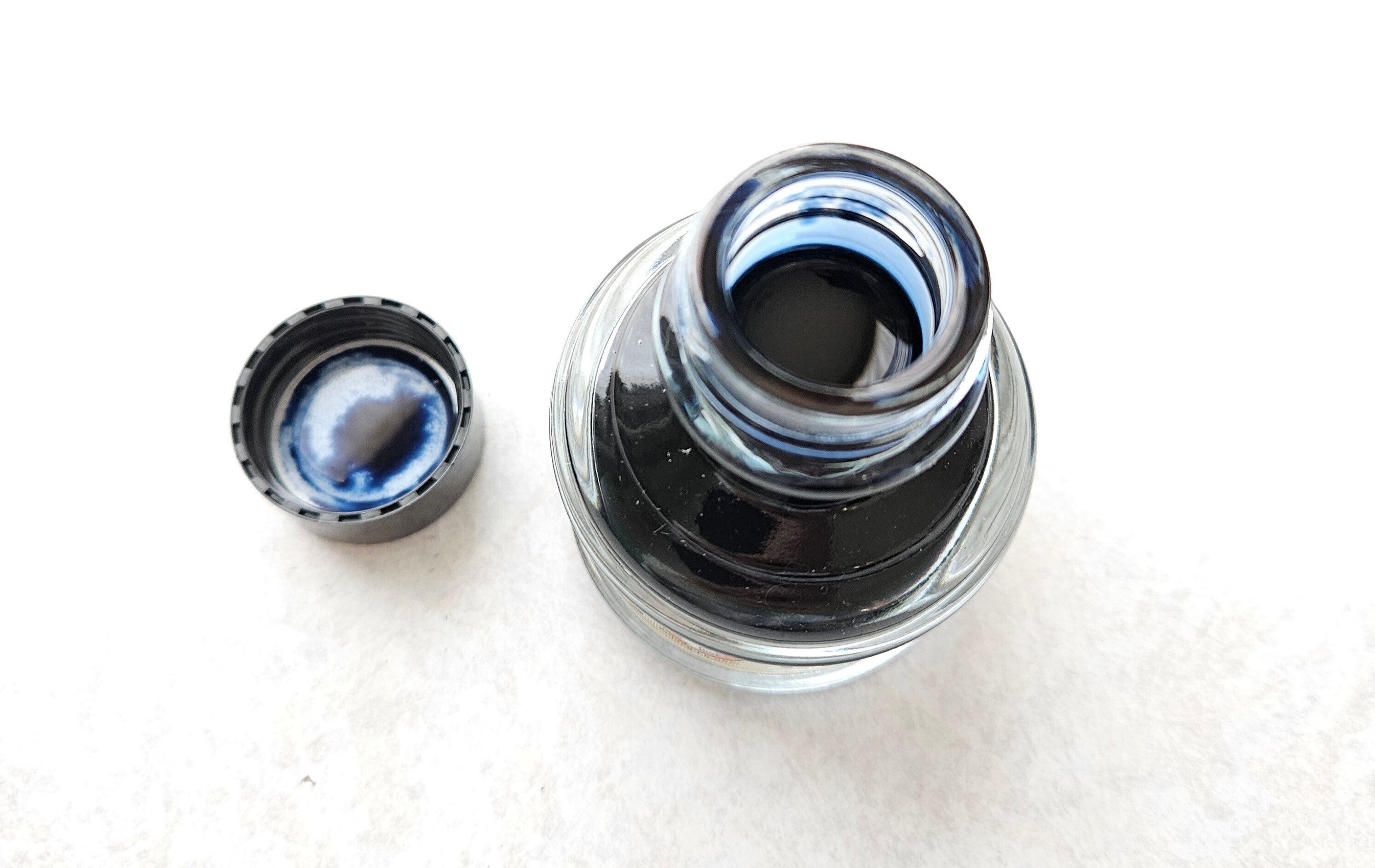 万年筆インク vol.7 丸善アテナインキ ブルーブラック｜新月