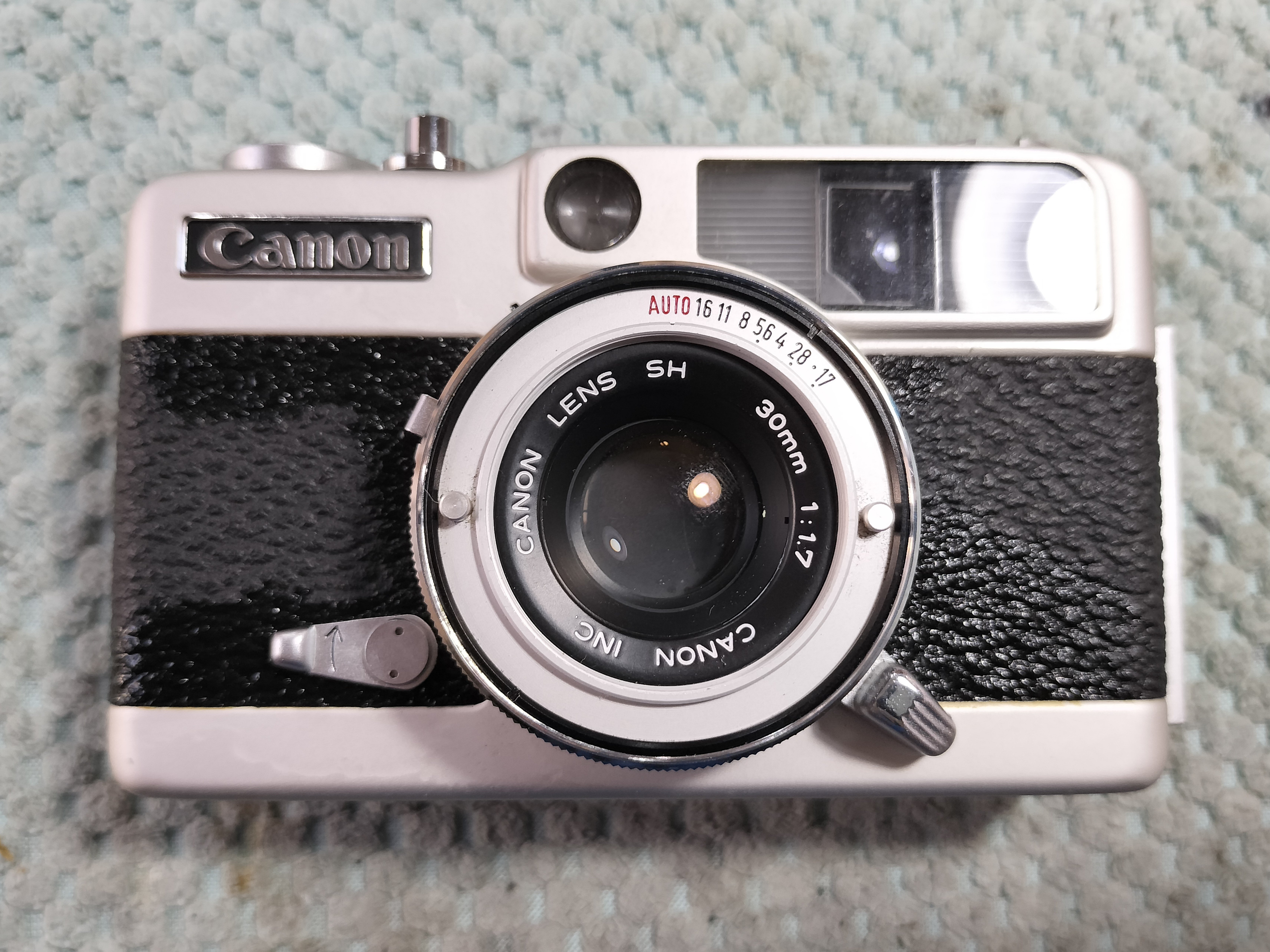 完動品】Canon demi EE17 フィルムカメラ 動作確認済み 完動品】Canon demi