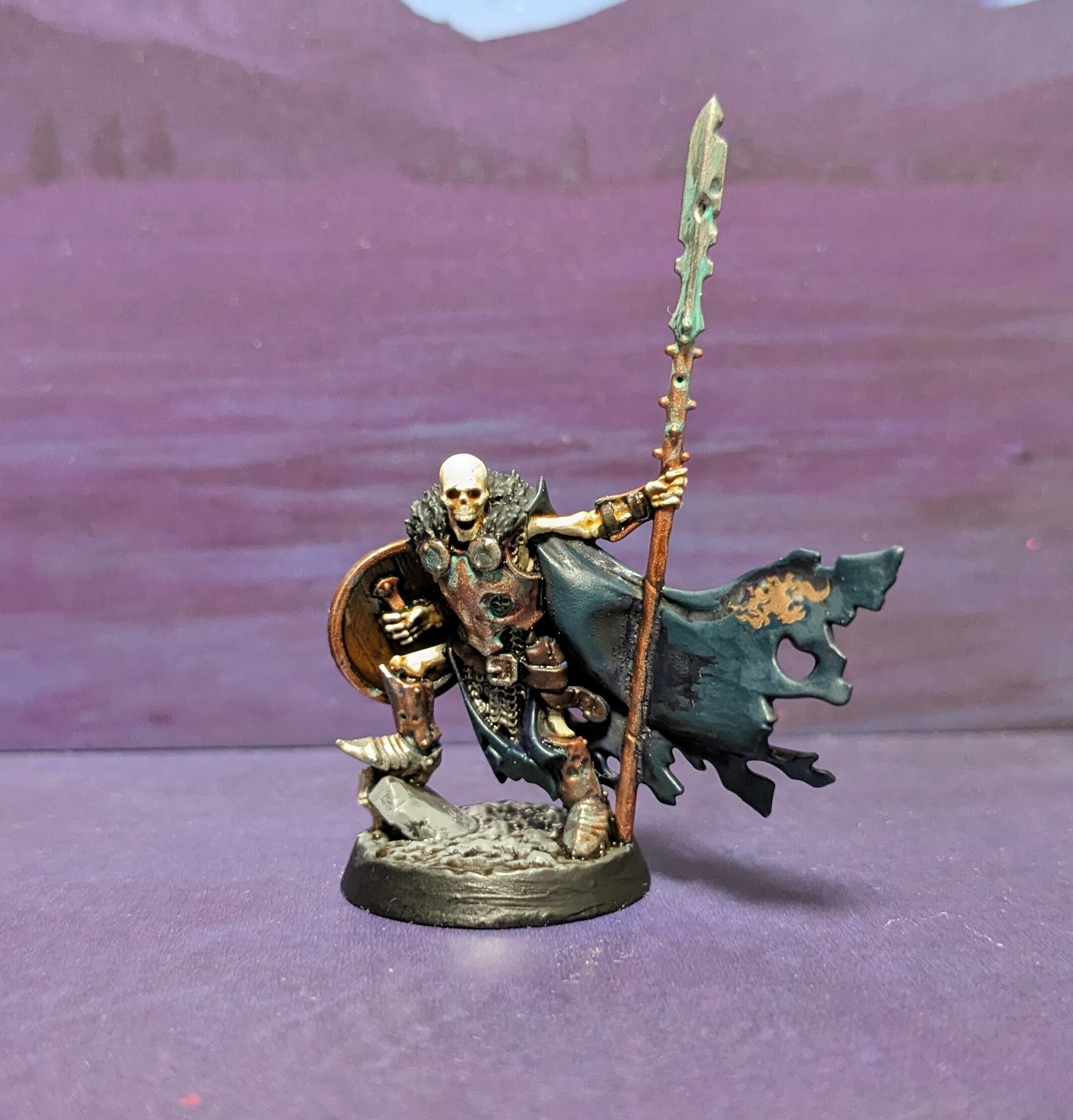 ウォーハンマー アンダーワールド 墳墓の守り手 リーダー 墳墓総監 骨