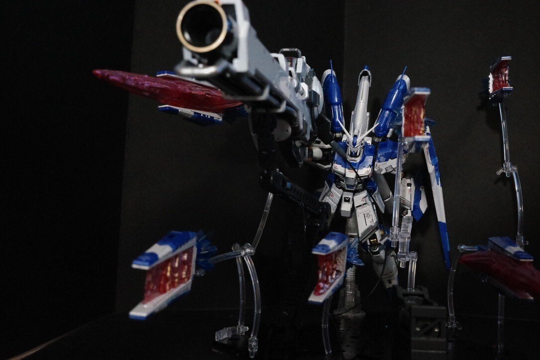 Hi-νガンダム フィンファンネルエフェクト & ハイパーメガバズーカ