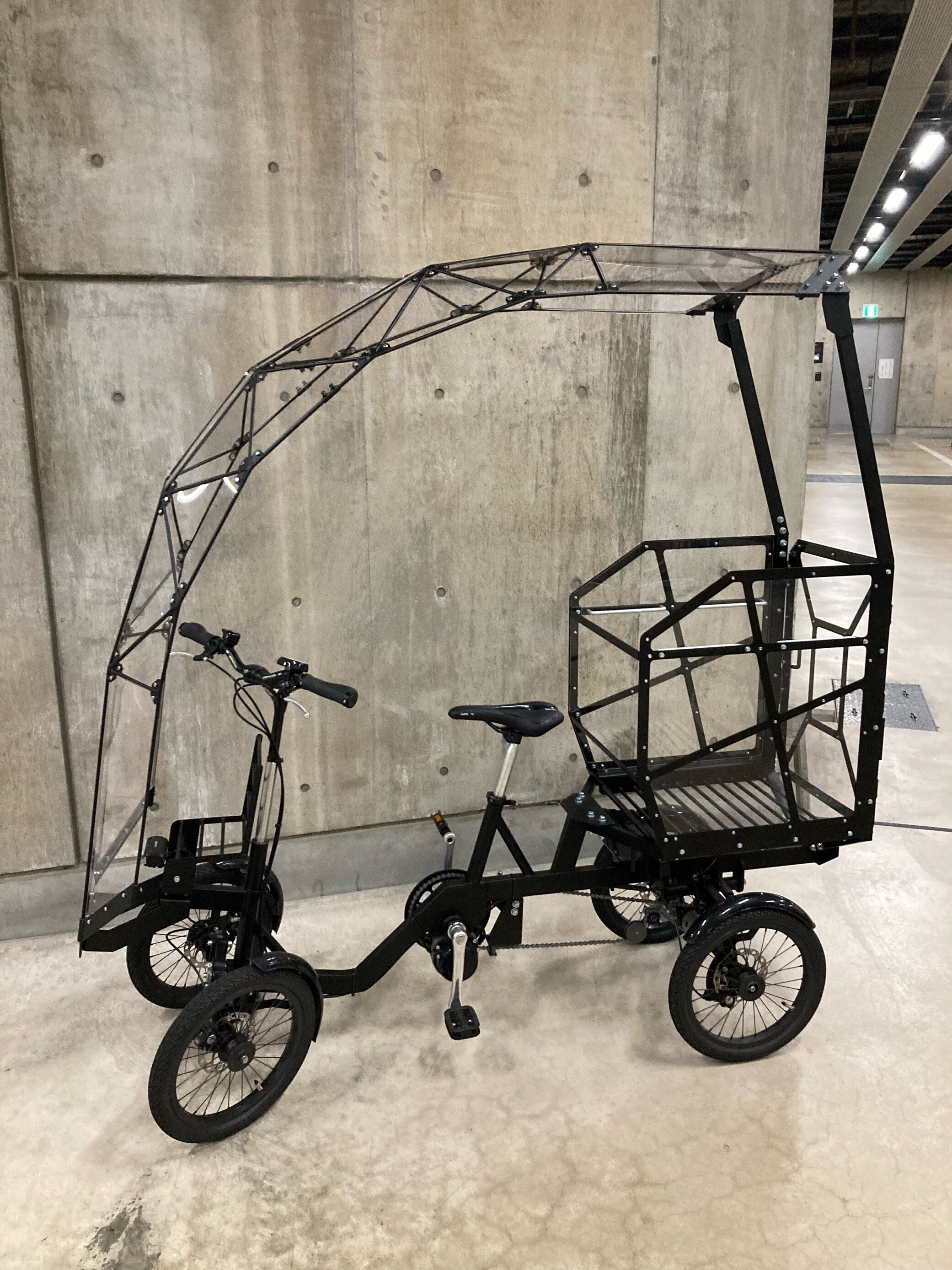 協栄製作所 電動 アシスト四輪自転車 KENKYAKUN けんきゃくん 4輪