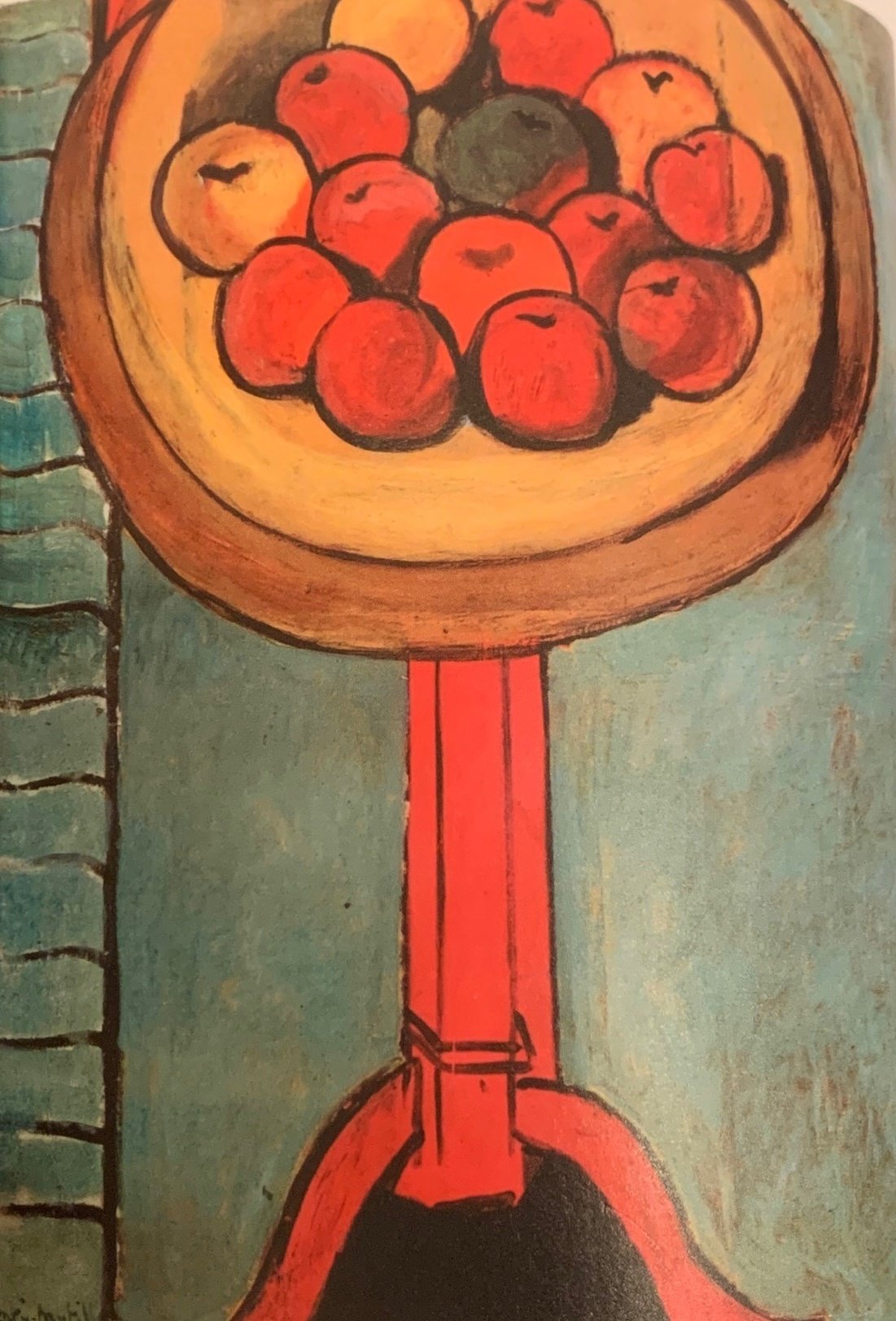 名画。玄関に飾ると小指の爪がよく伸びて、りんごの皮が