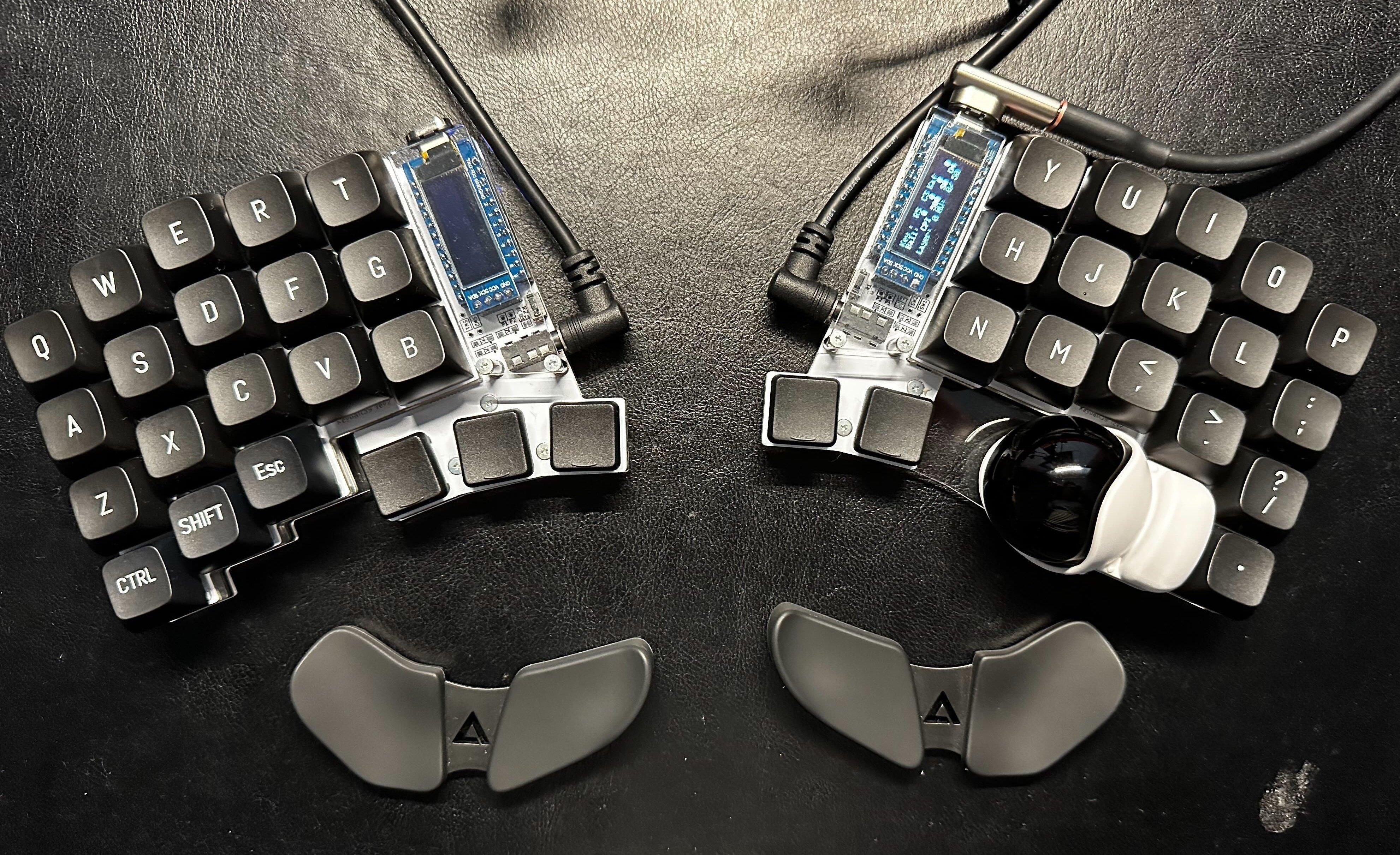 自作キーボード 7spro BLE Micro 完全無線化