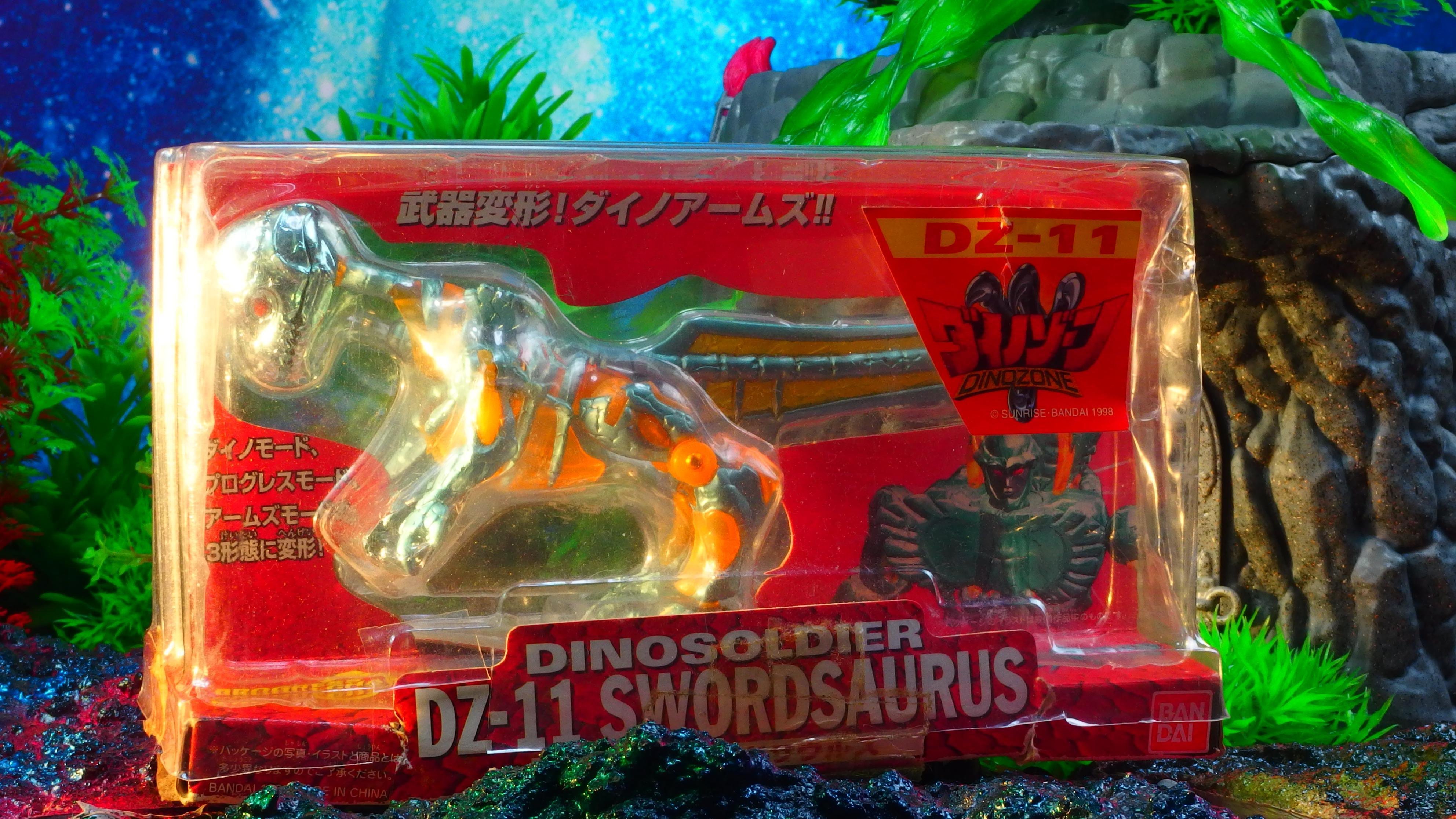 変形ロボ][日本玩具]ジオラマ玩具レビュー356 ソードザウルス DZ-11