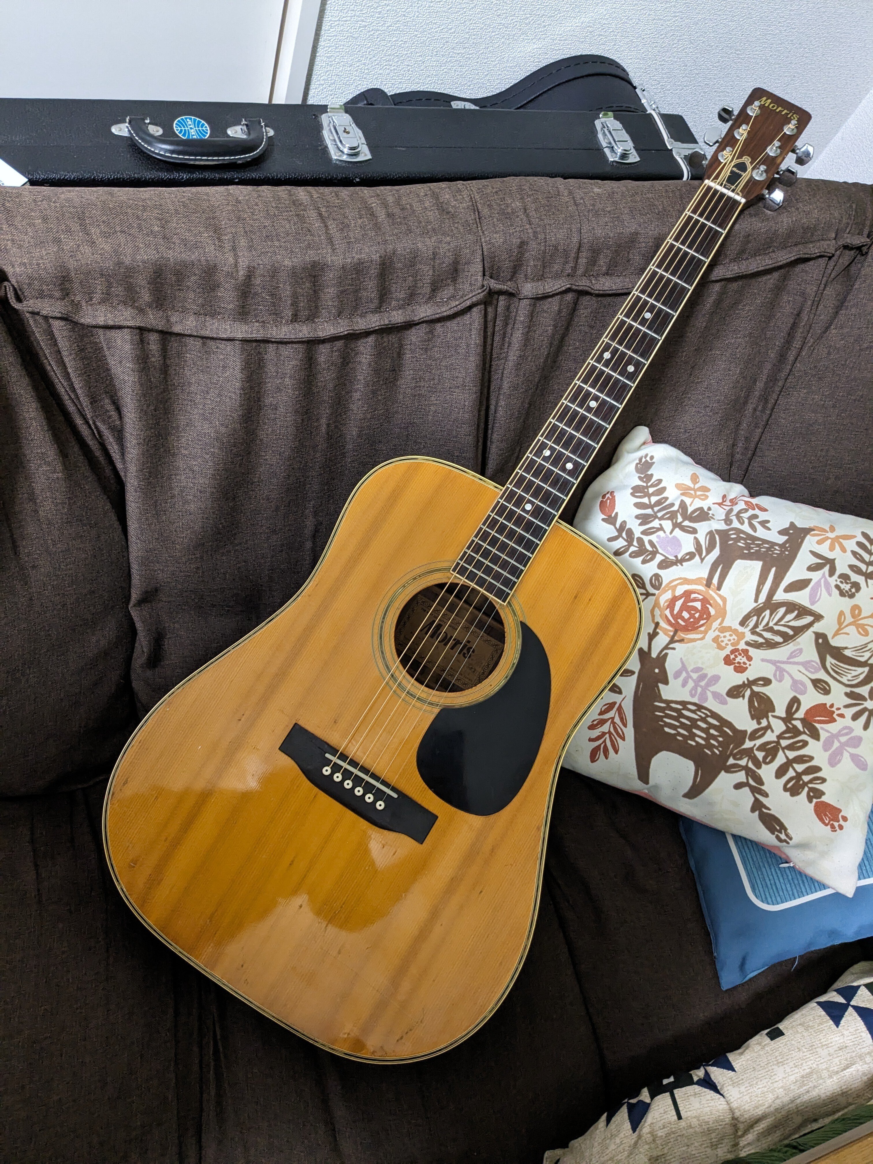 モーリス W25 アコースティックギター ハードケース付き 早い者勝ち