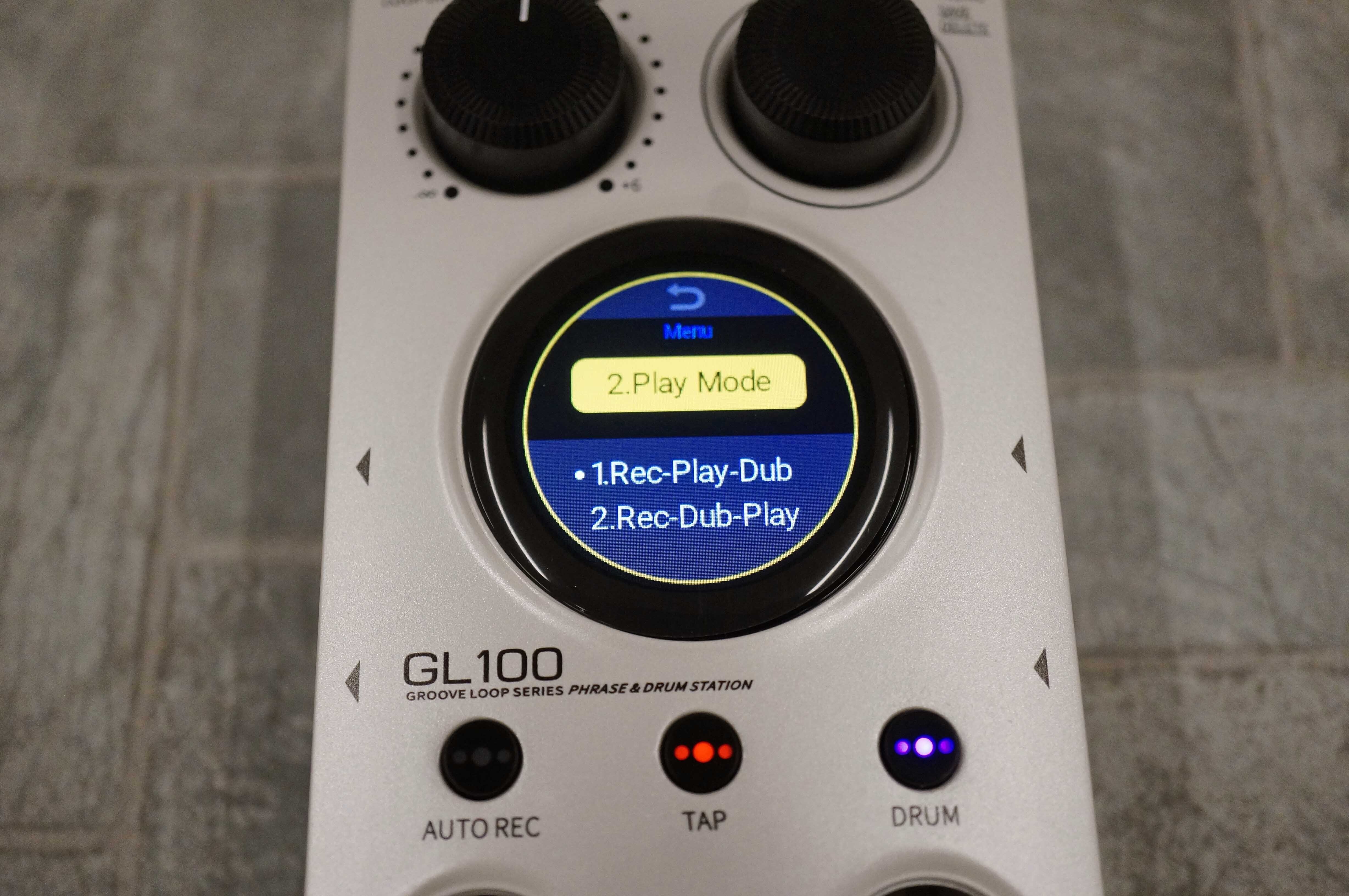 コンパクトでも多機能なルーパー＋ドラムマシンペダル！Mooer GL100