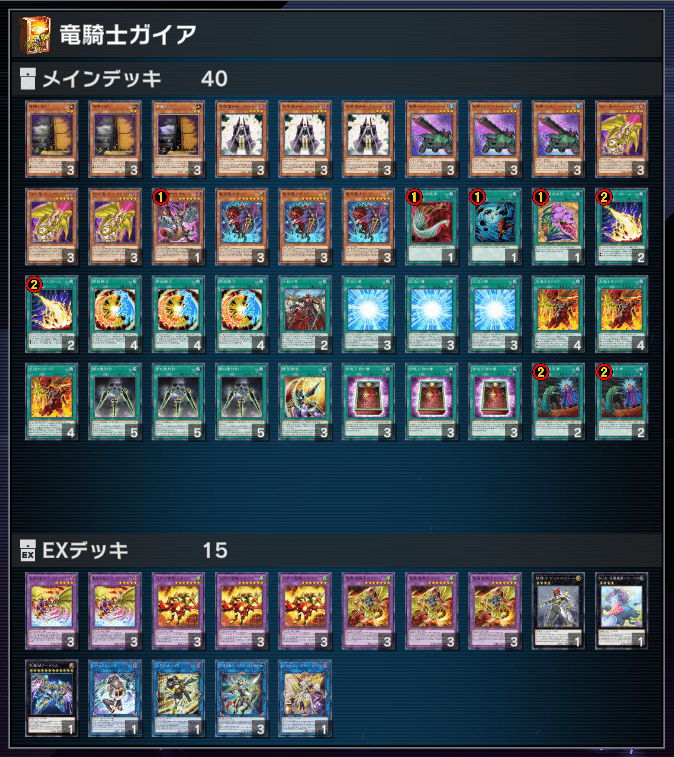 遊戯王MD】デュエリストカップとBK、あと竜騎士ガイア｜えびふらい定食