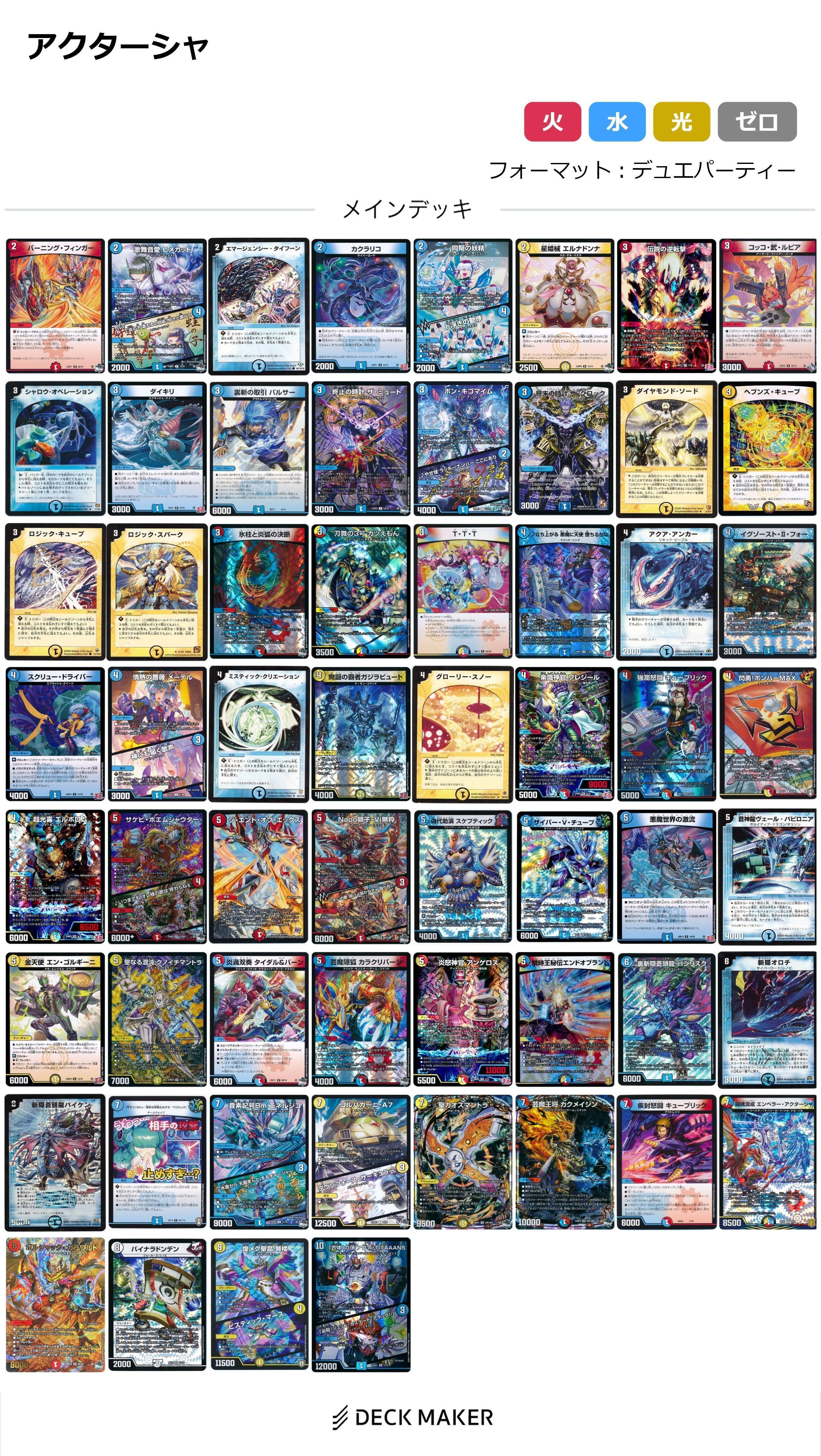 ラッカ鬼羅star デッキ 調整パーツ付き 本格構築 【ラッカ鬼羅star進化