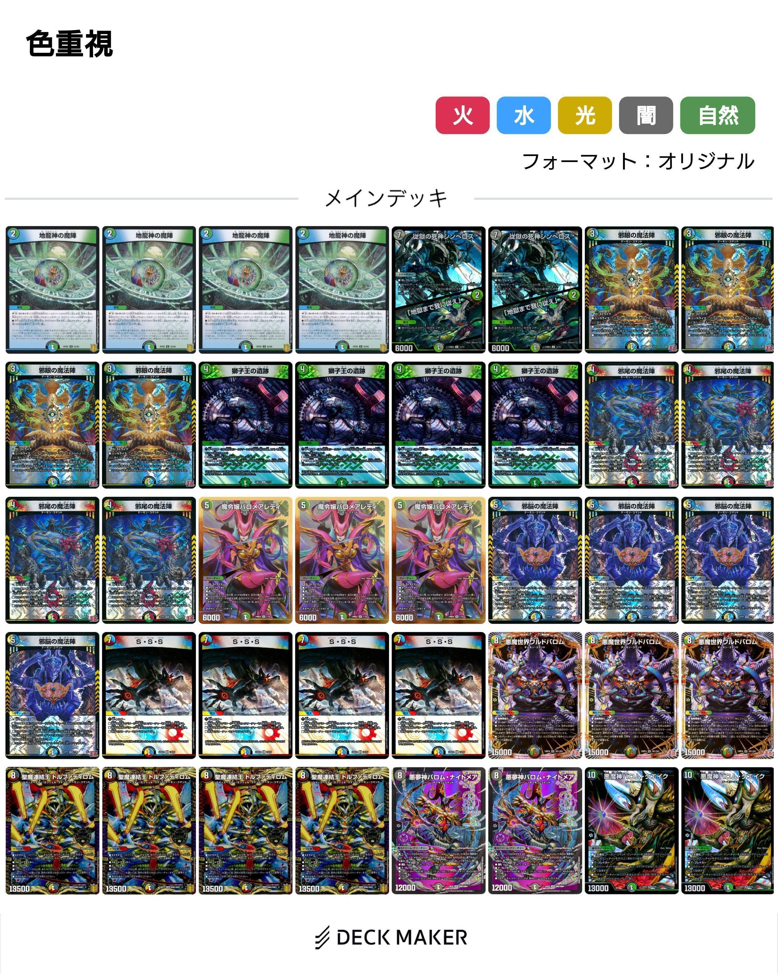 5Cバロム、黒緑バロム、デッキパーツ／24時間以内匿名配送 5Cバロム、黒緑