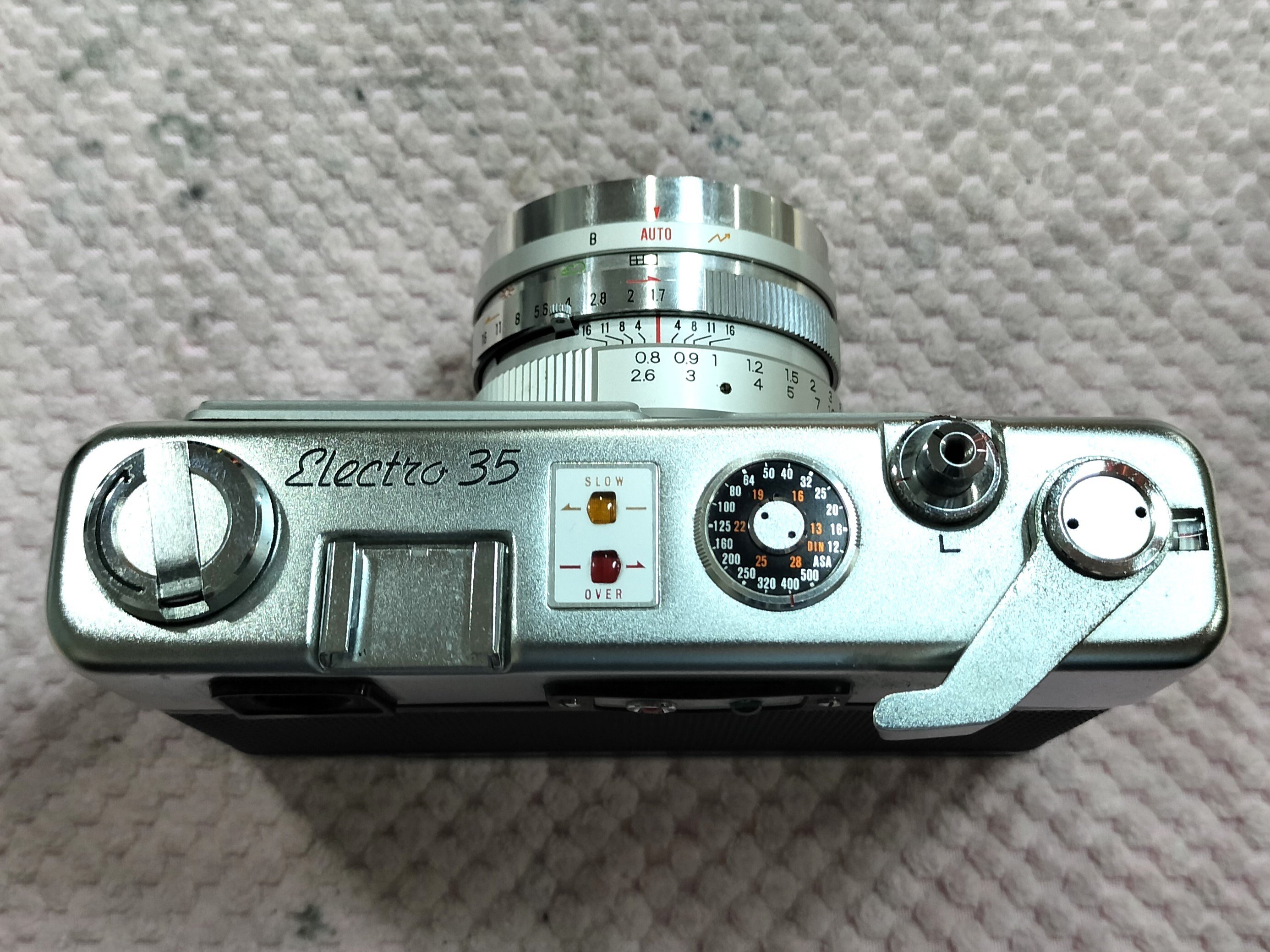 分解清掃済み☆ YASHICA ELECTRO35 ゴールドメカニカ初期保証☆➂ 分解