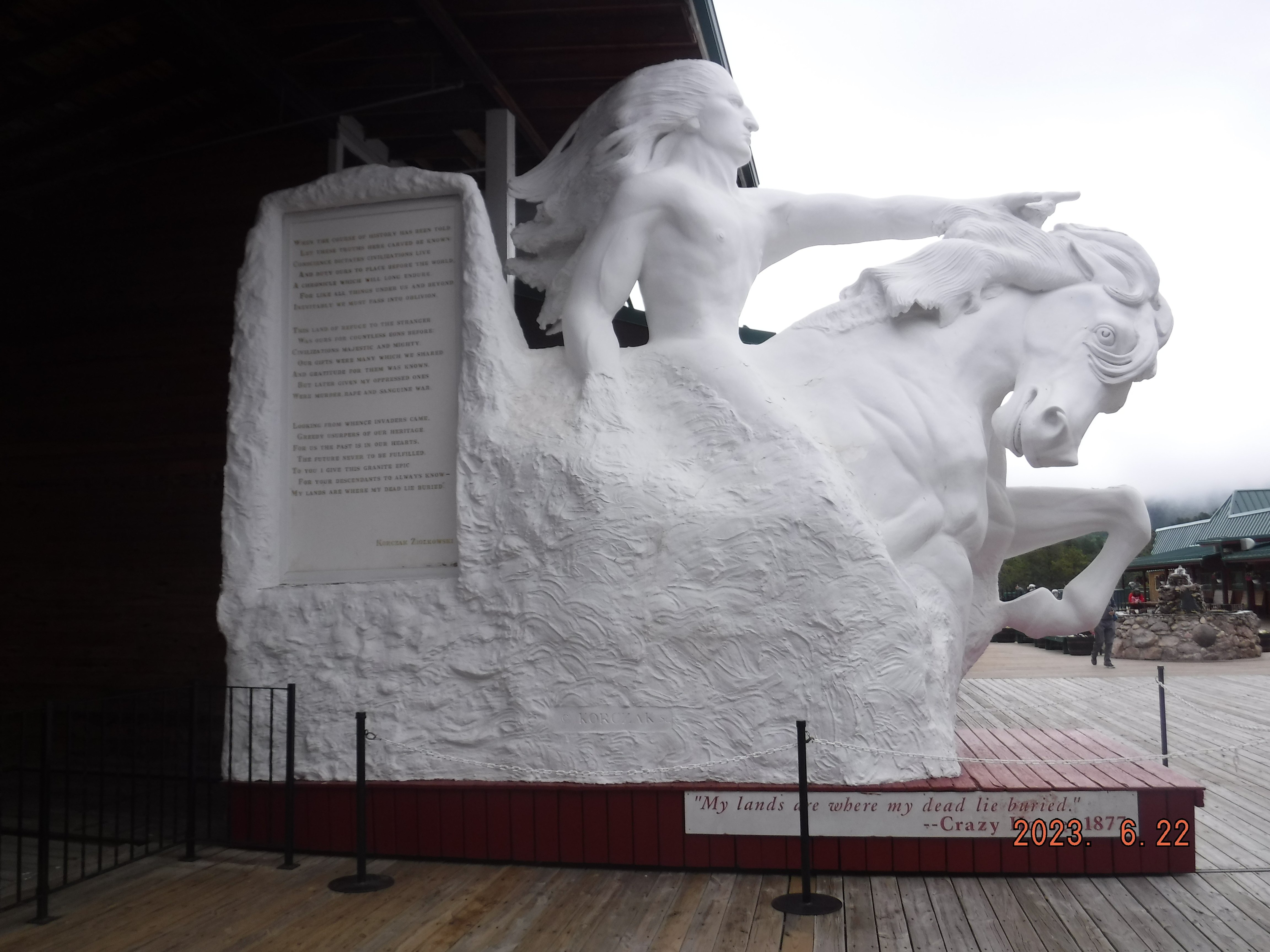 クレイジー・ホース・メモリアル 賛否両論があった サウスダコタ州