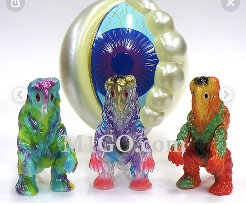 M1号製 ヘドラの目玉 ソフビ フィギュア M1号製スタンダード・ソフビ