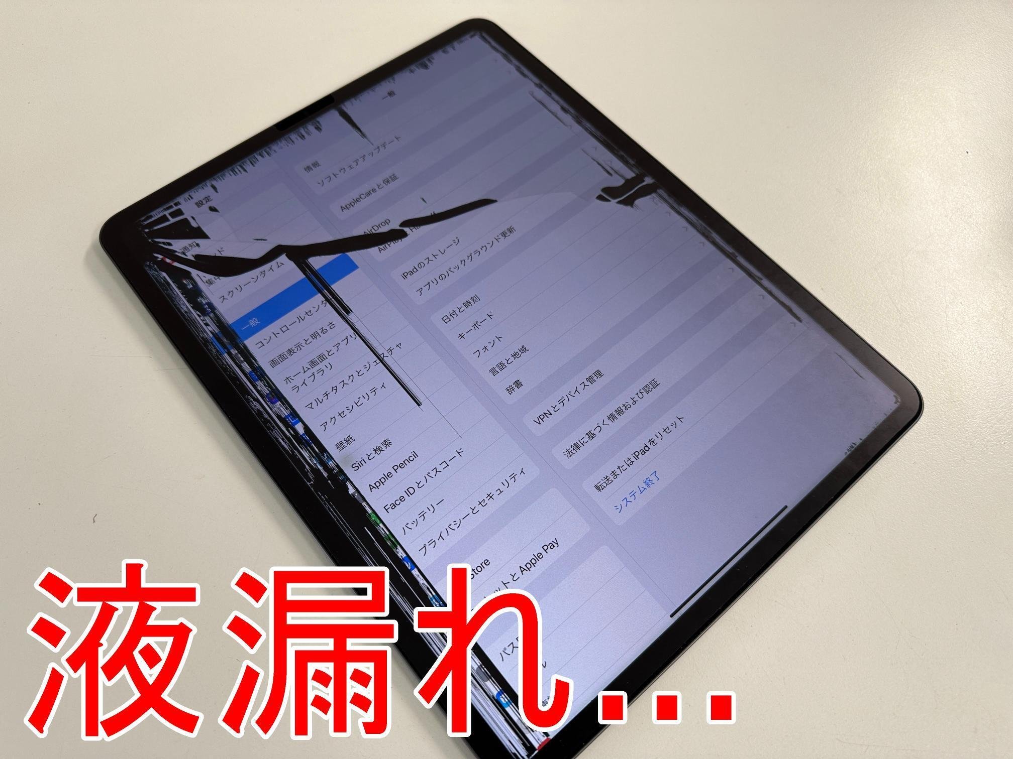 iPad Pro 第6世代(12.9インチ) 画面ひび割れ(お値下げ可能) iPad Pro