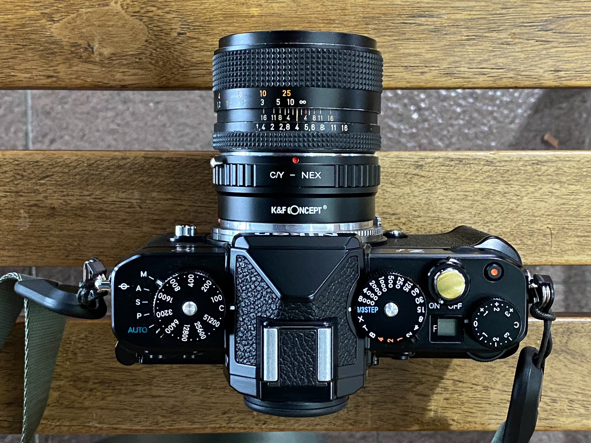 CONTAX Planar 50mm F1.4 MMJ プラナー アダプター付き CONTAX Carl