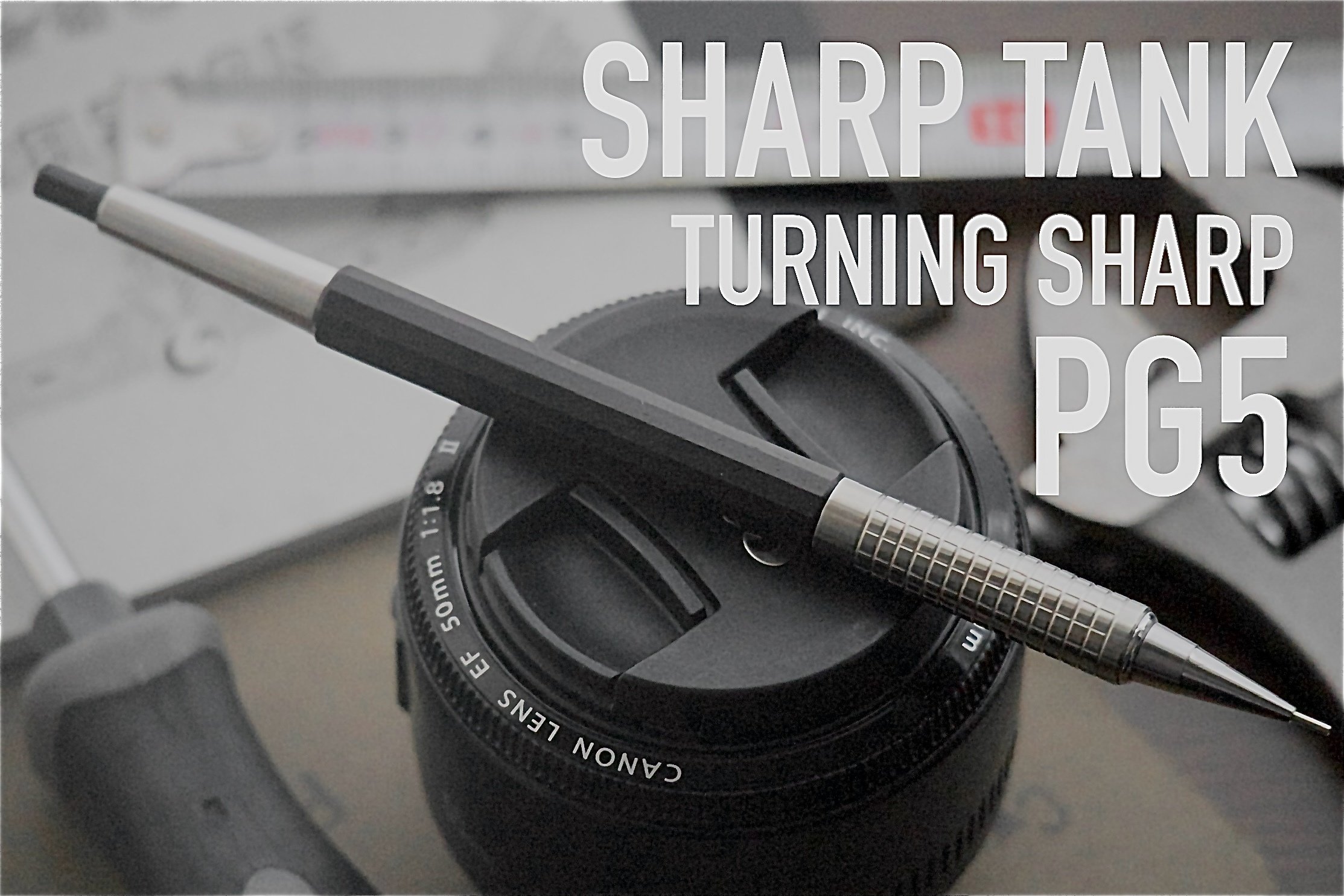 SharpTankシャープタンク スタビライズドウッド0.5 PG5カスタム木軸